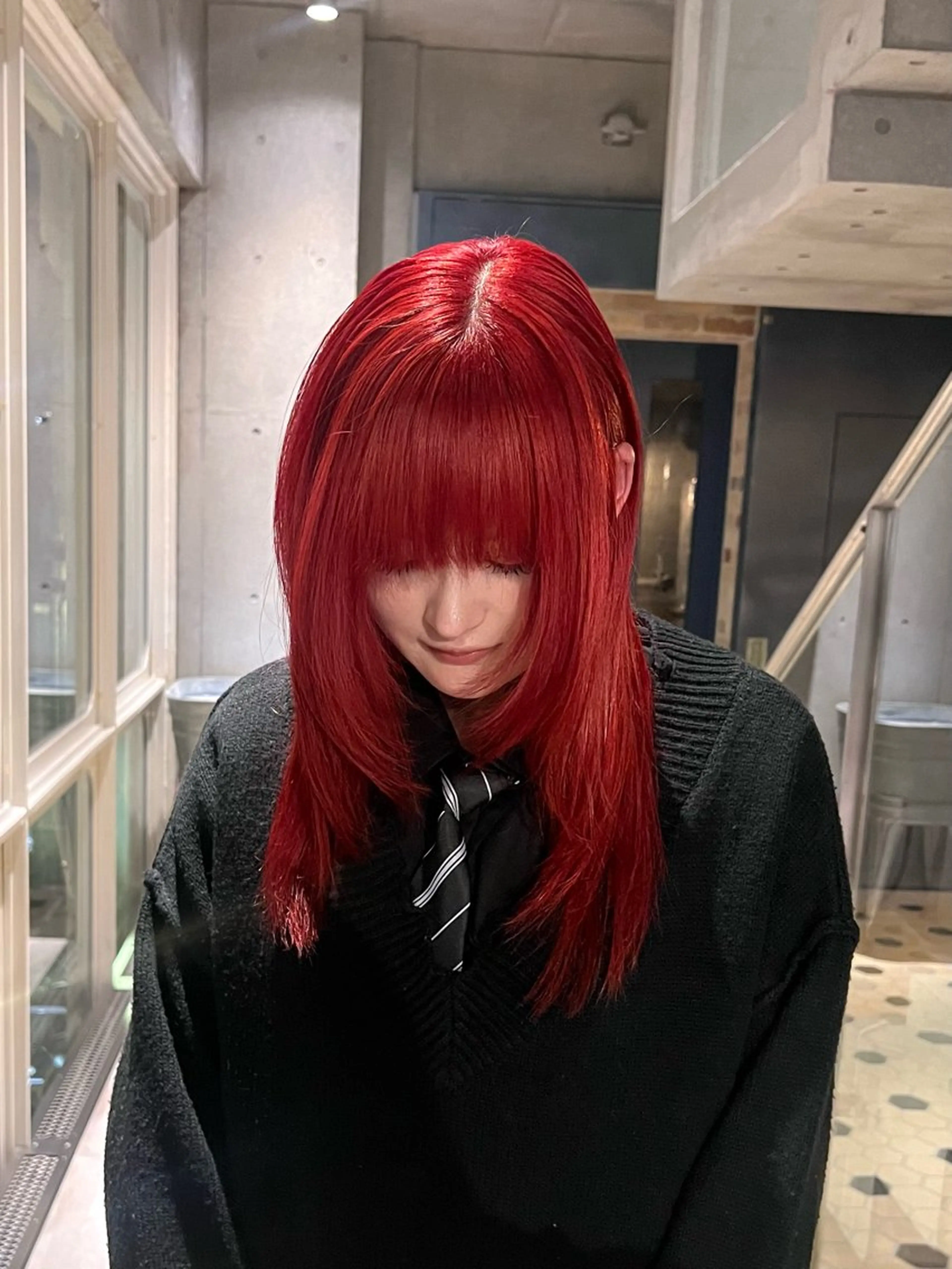 カラー RINA .のヘアスタイル