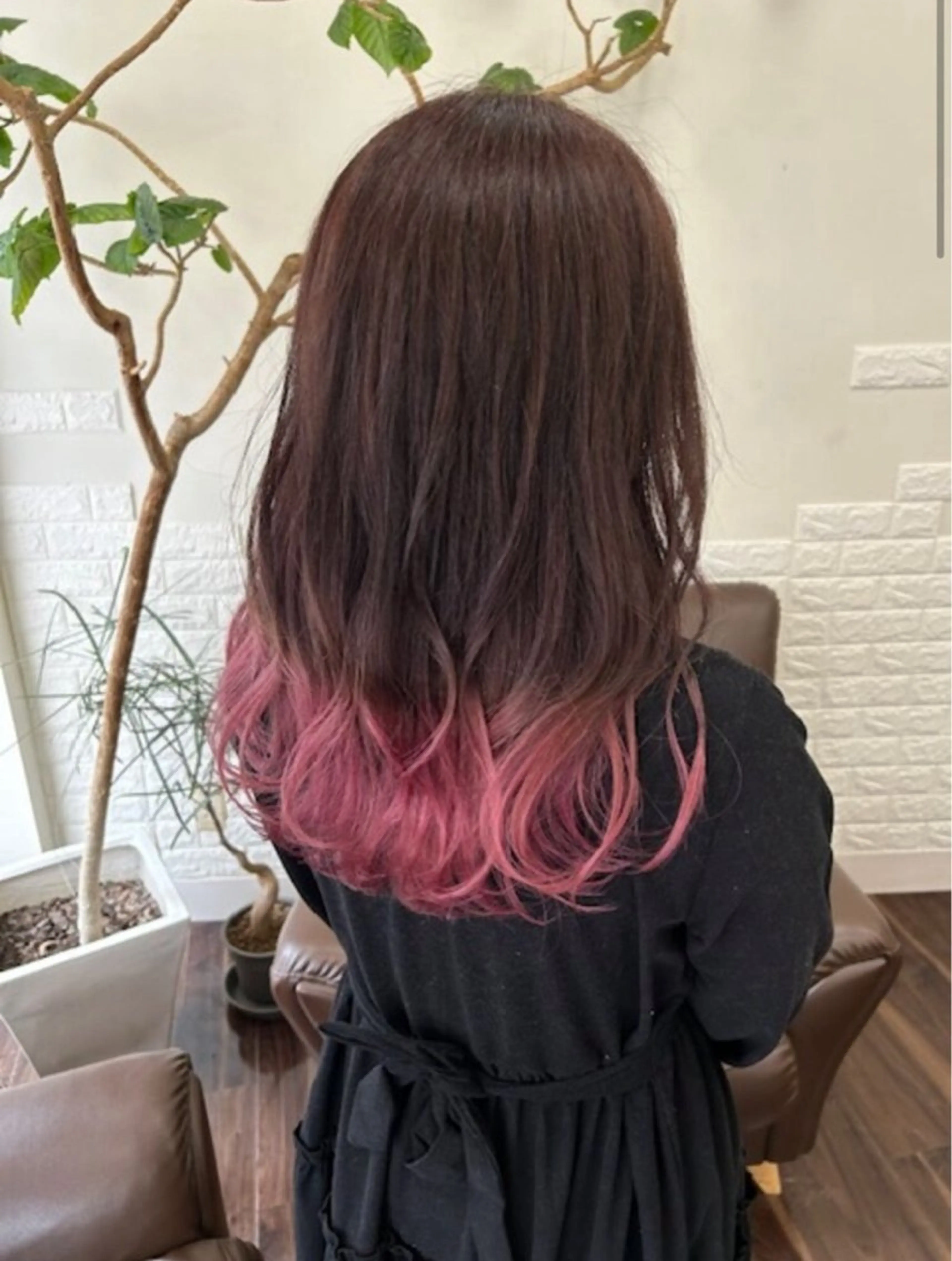 ロング ヘアカラー トリートメント 小林 政宗のヘアスタイル