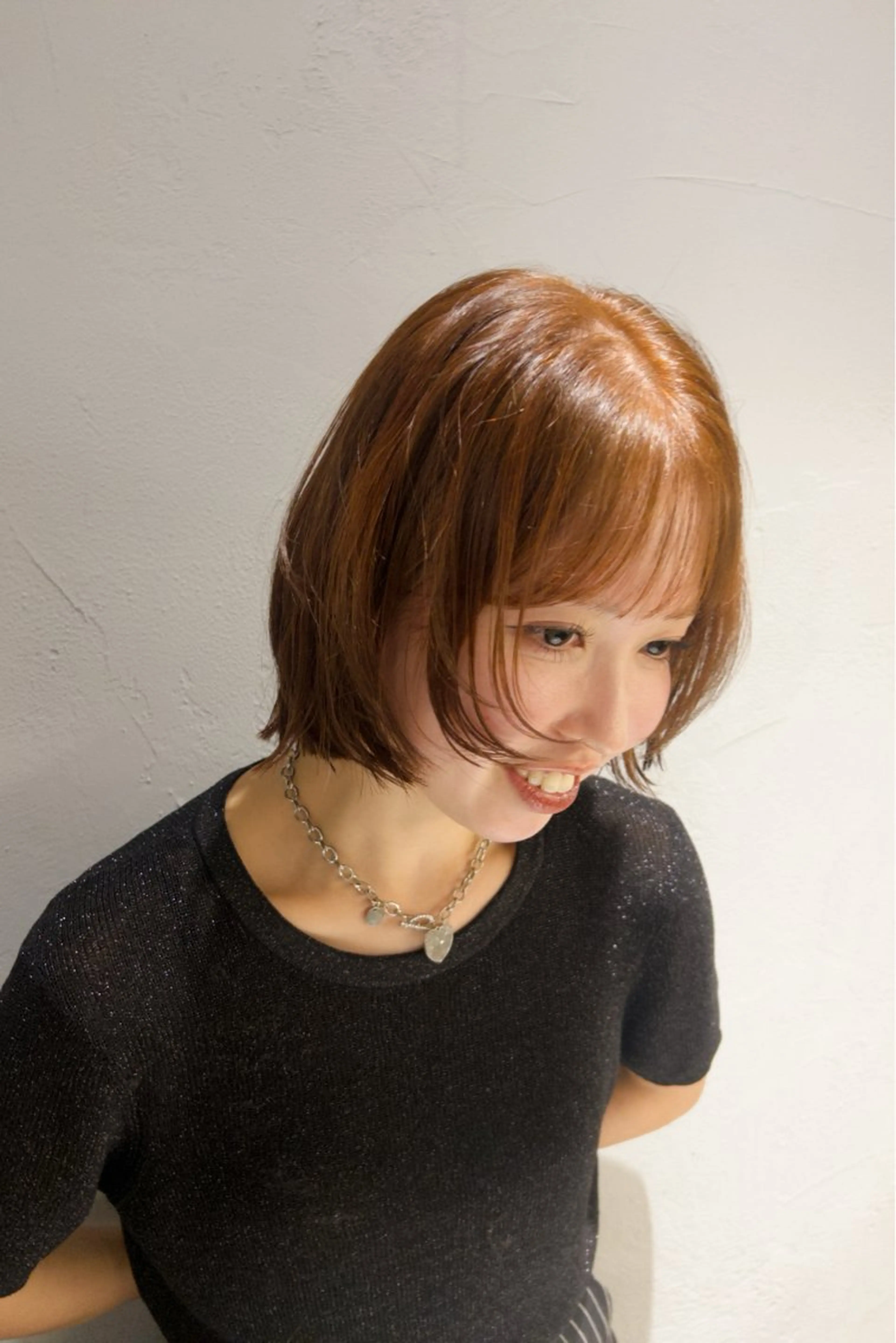 ショート カラー カット ヘアカラー トリートメント じゅわっと暖色カラー 🍊Moemiのヘアスタイル