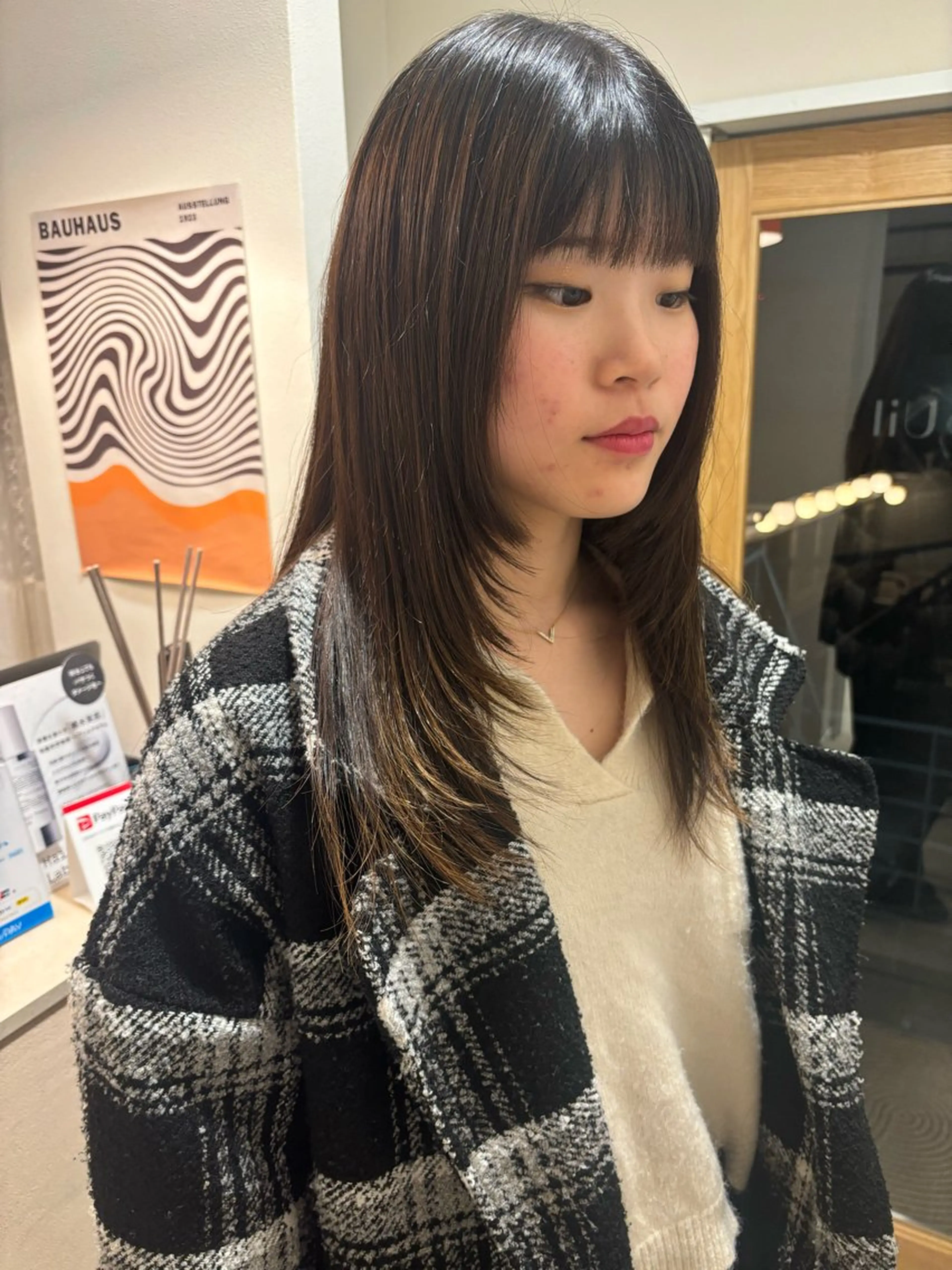 ロング Uil所属・ながこ /透明感カラーのヘアスタイル
