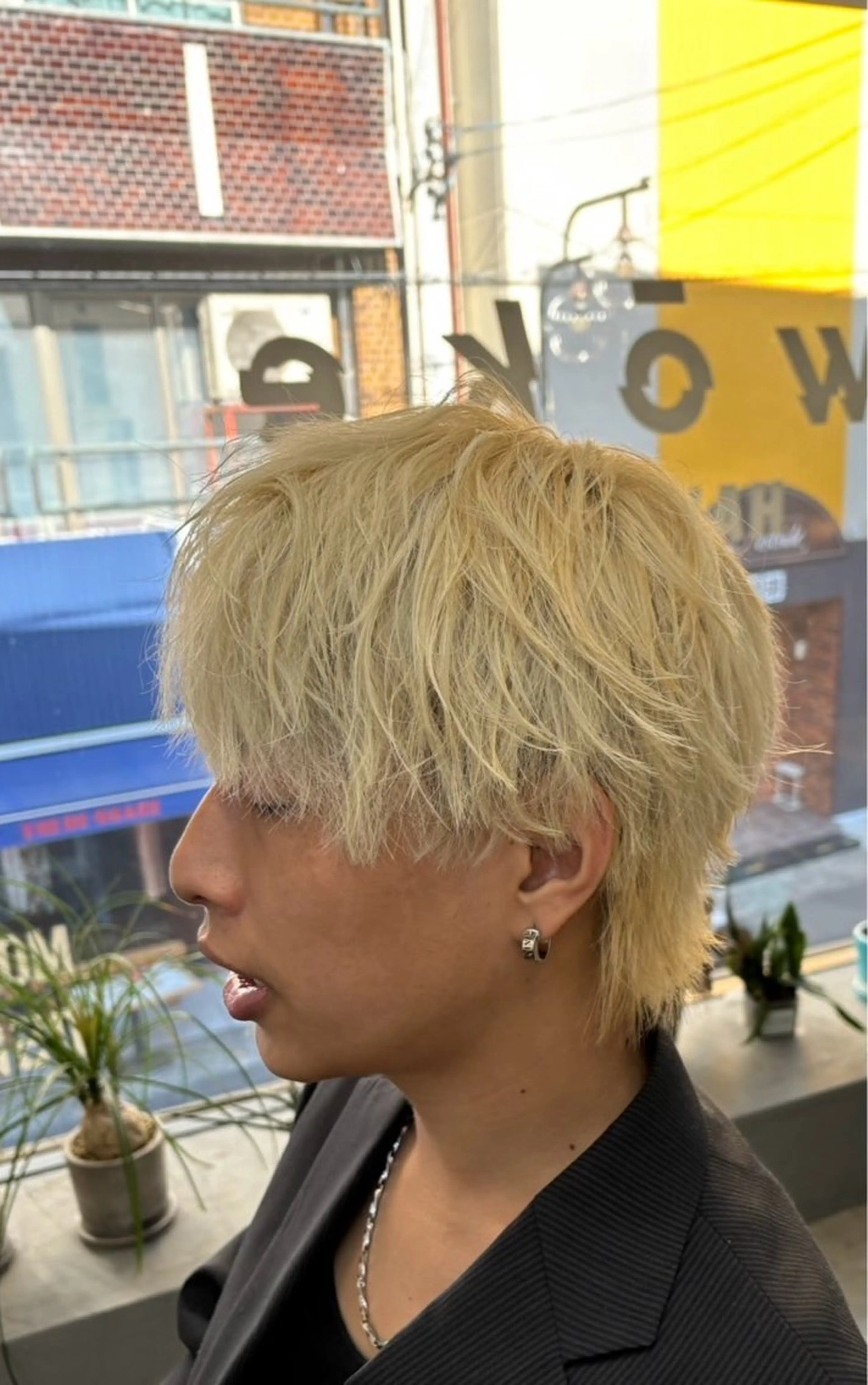 ショート カラー メンズ専門サロン wokeのヘアスタイル