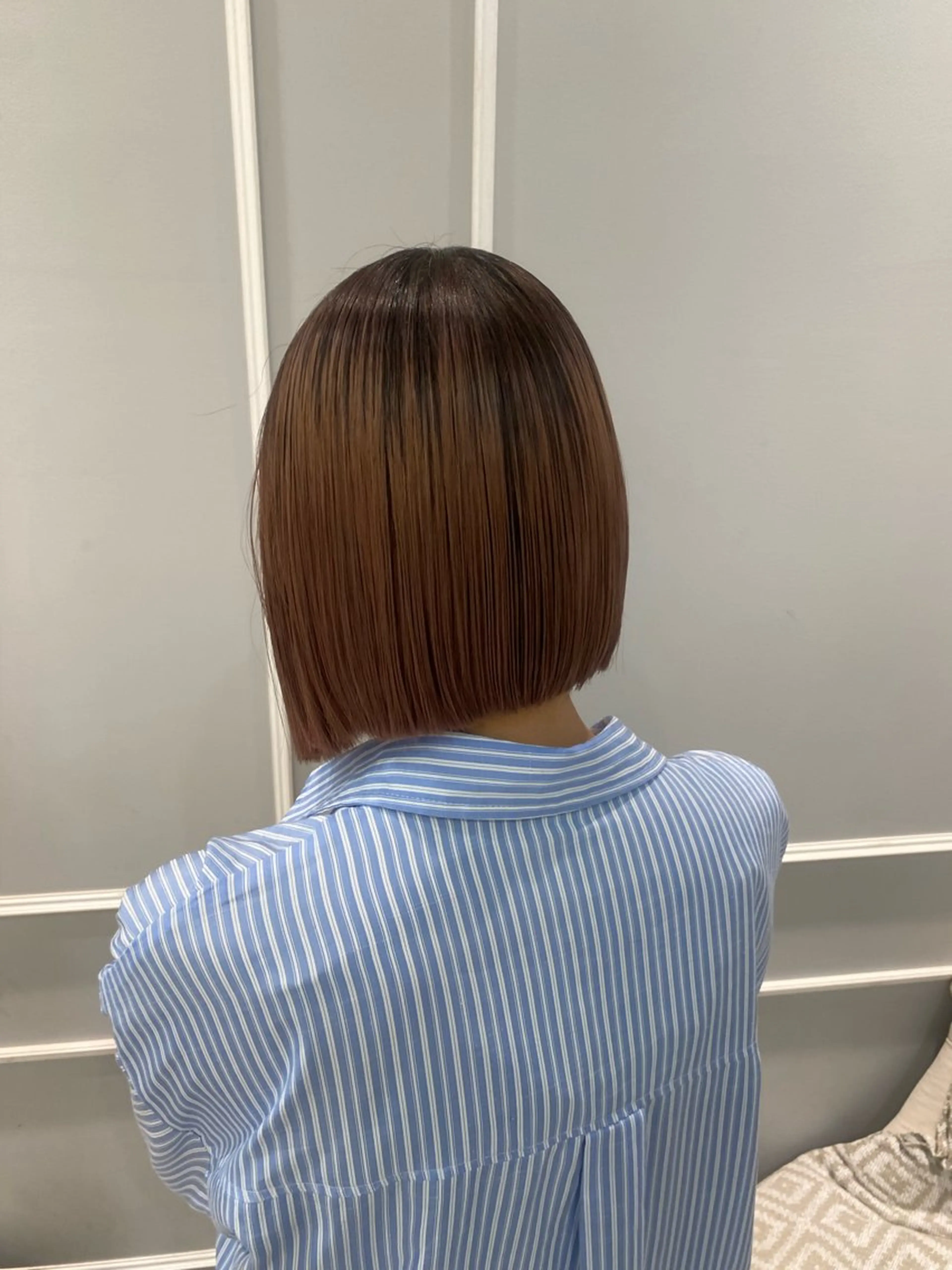 ショート ボブ 韓国ヘア🍒渡辺 咲🍒のヘアスタイル