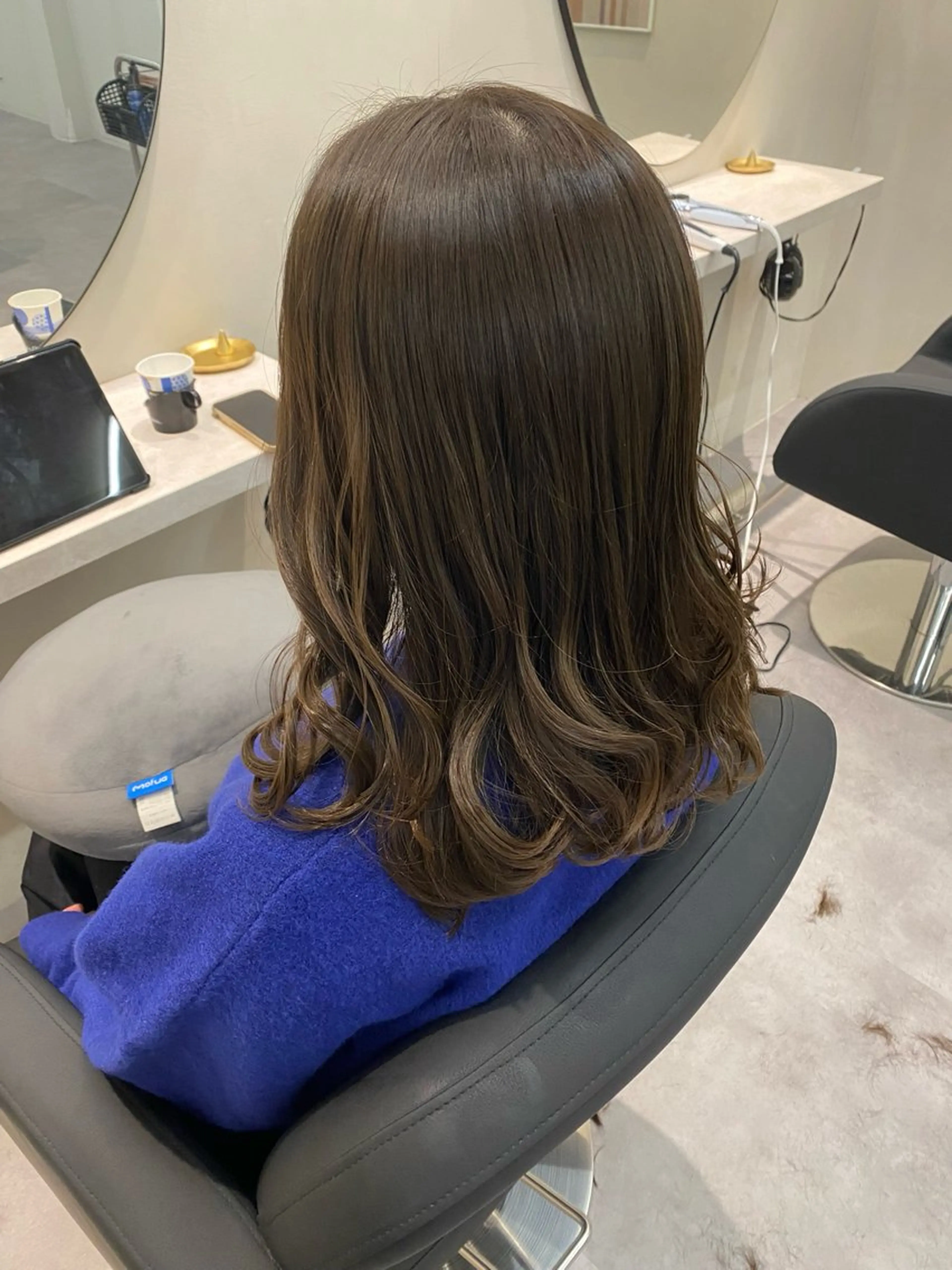セミロング カラー カット ヘアカラー トリートメント 髪質改善/艶カラー /梅田/菅野🌟のヘアスタイル