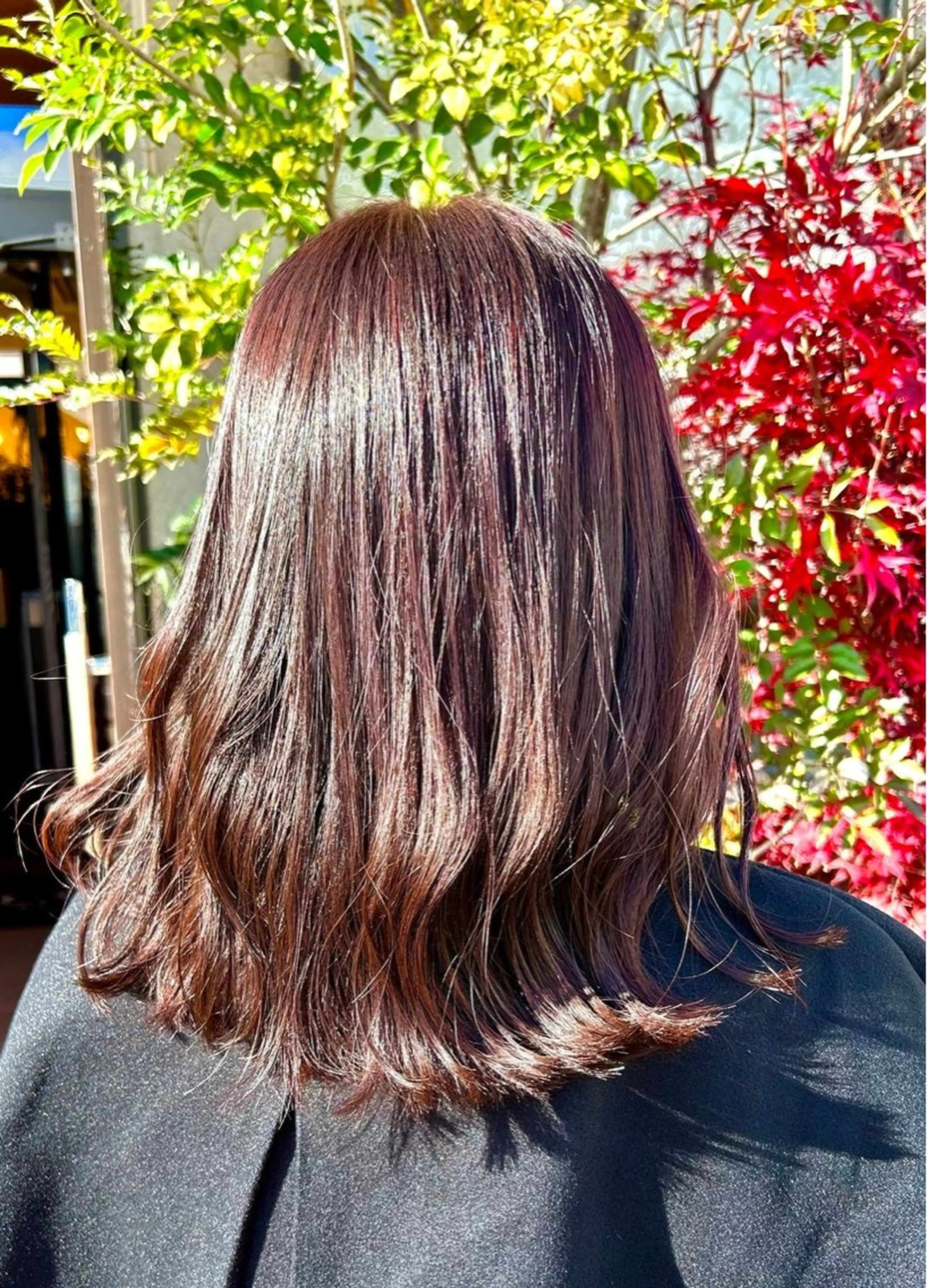 ミディアム カラー DUCA所属・田中 実季のヘアスタイル