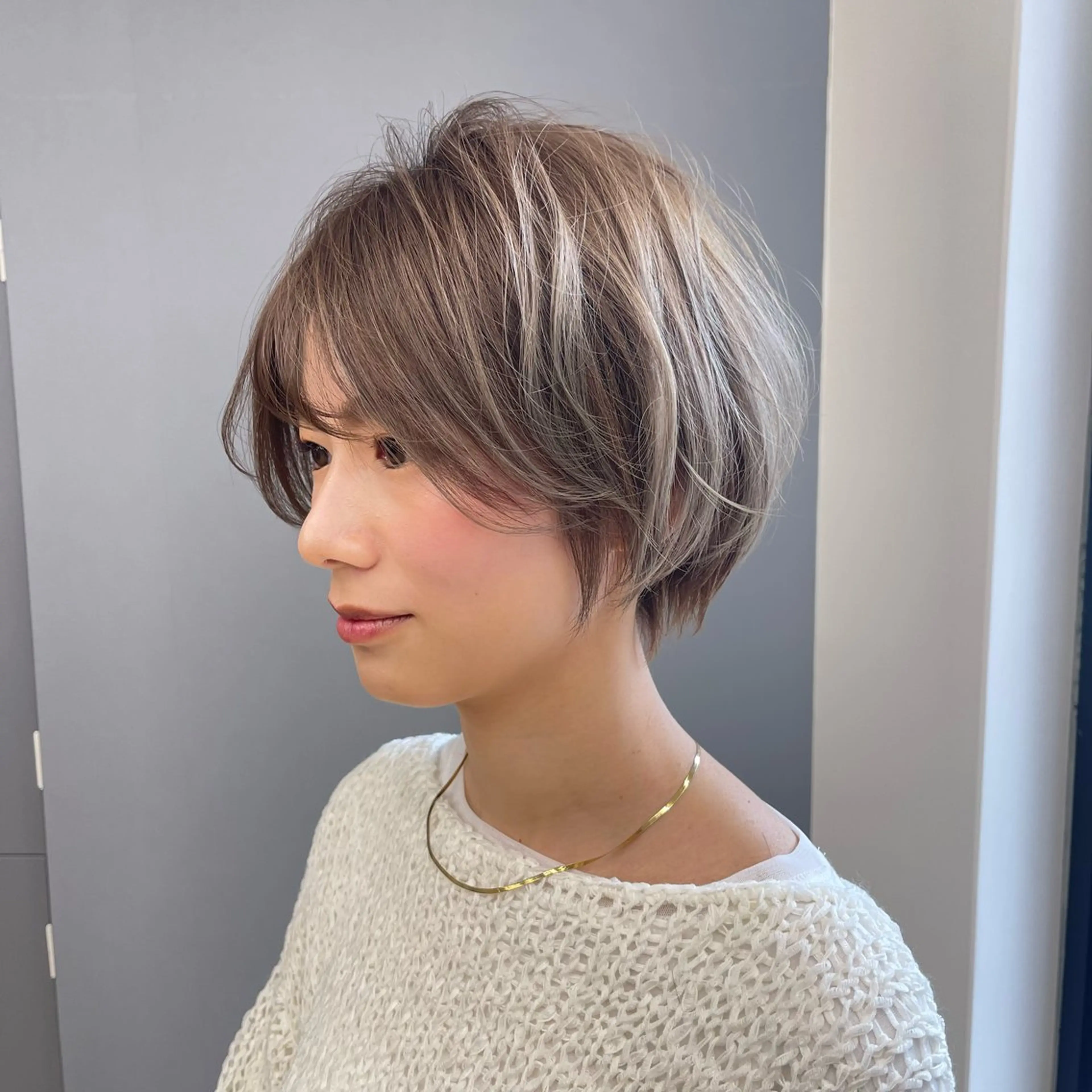 ショート 暖色/ボブ/吉岡美音 GIEN NU茶屋町のヘアスタイル