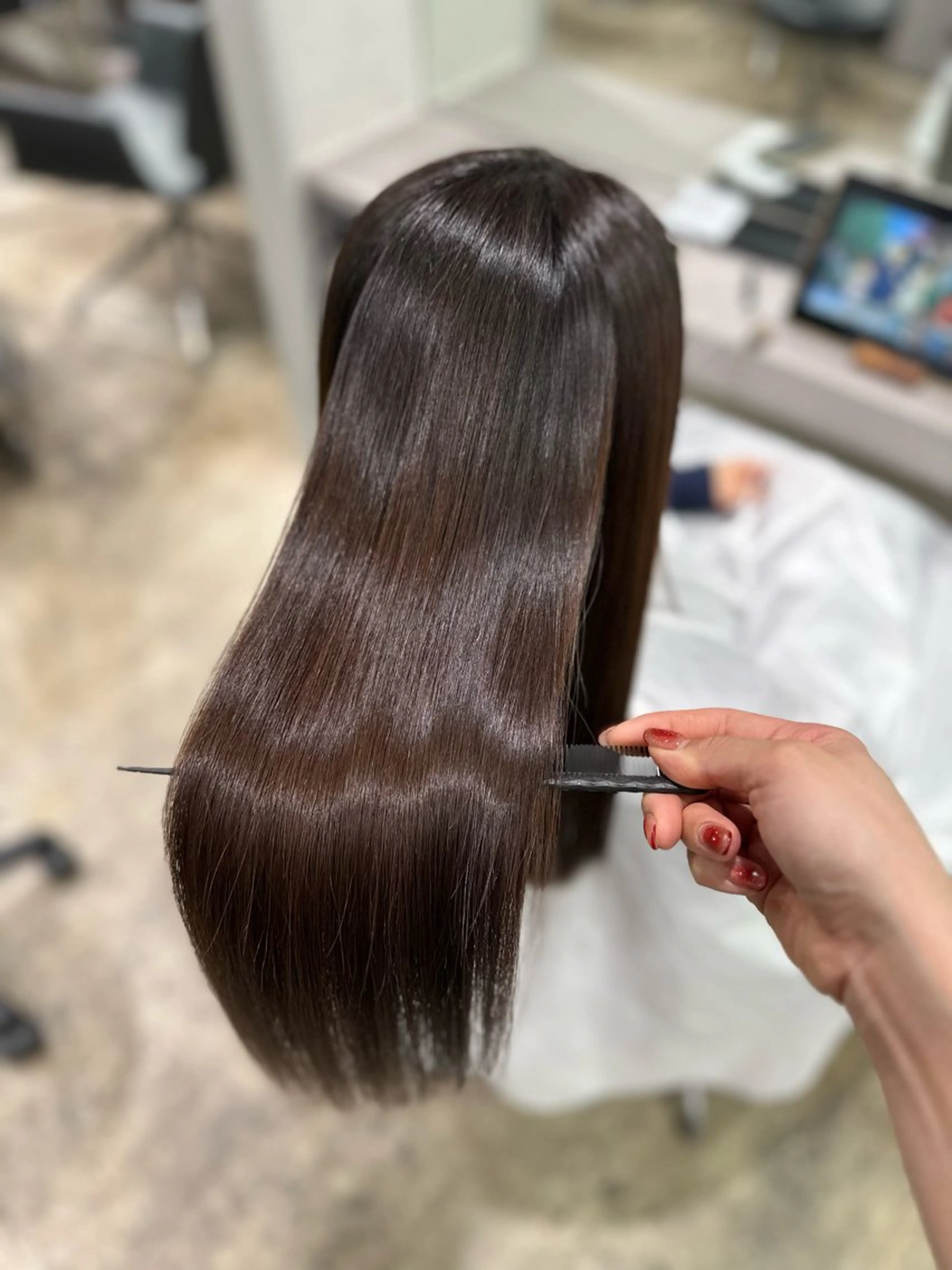 縮毛矯正 縮毛矯正/表参道/ 鈴木リカコのヘアスタイル