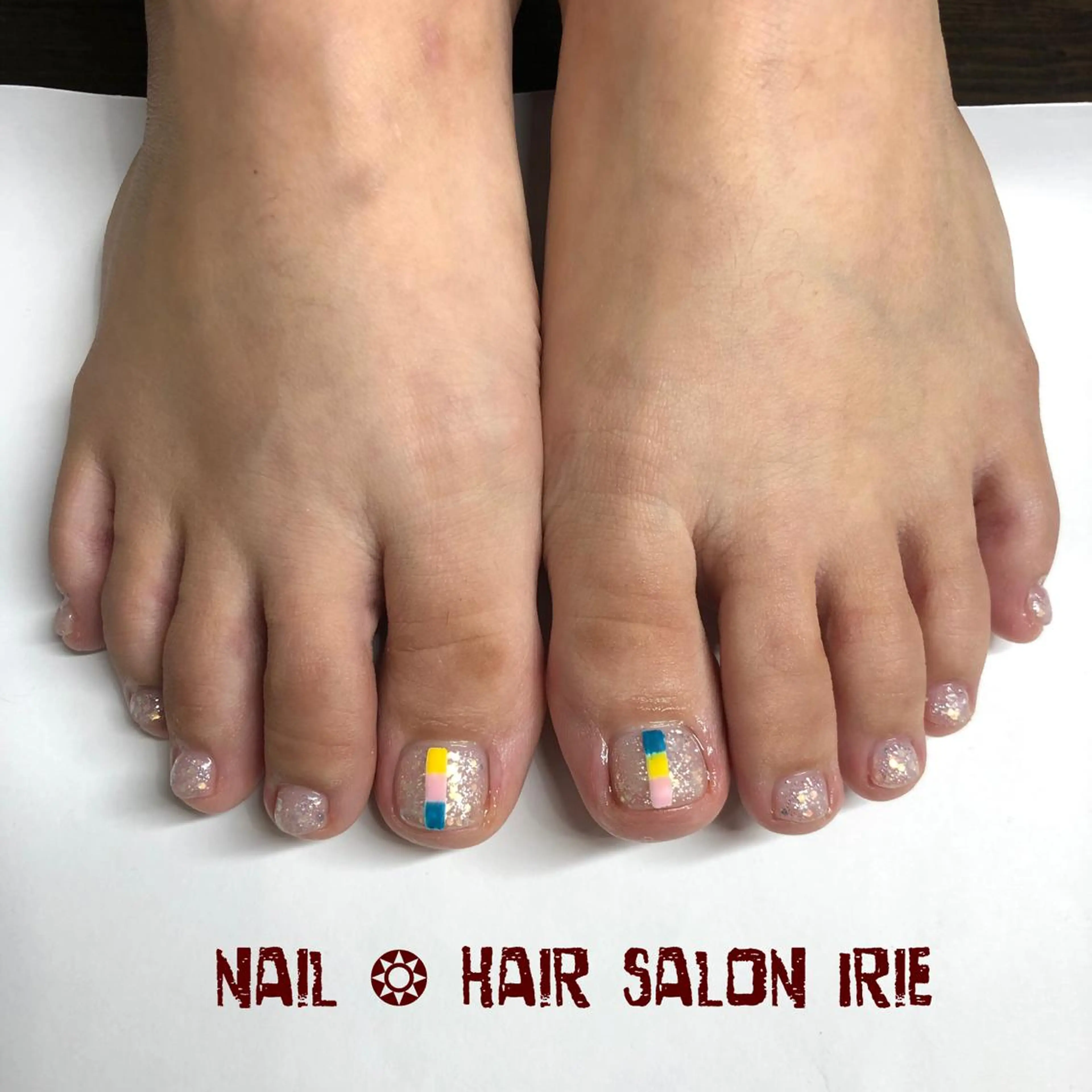 ネイル フットネイル Hair salon Irie所属・與儀 知佳のネイルデザイン