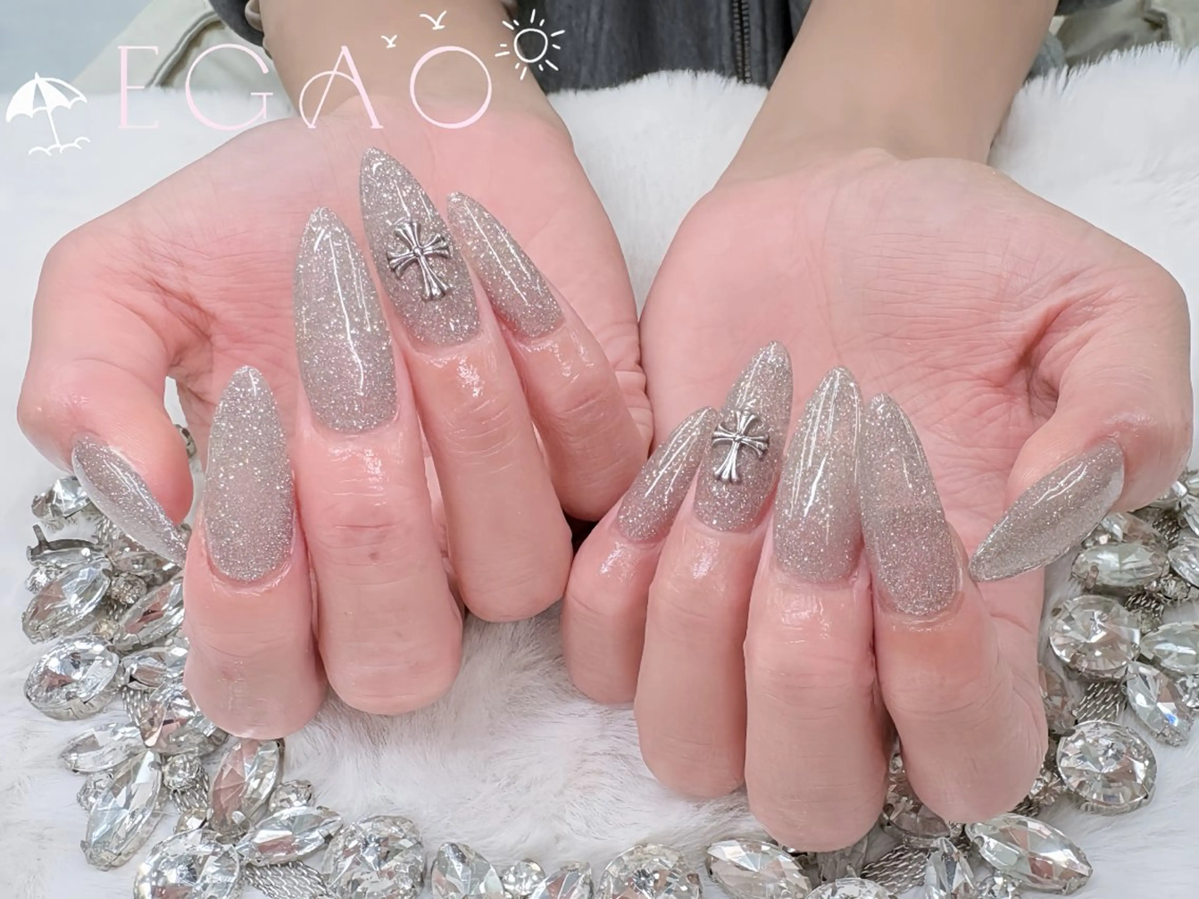 ネイル アートネイル フットネイル フレンチネイル ジェルネイル グラデーション ハンドネイル Egao Nail Salonのネイルデザイン