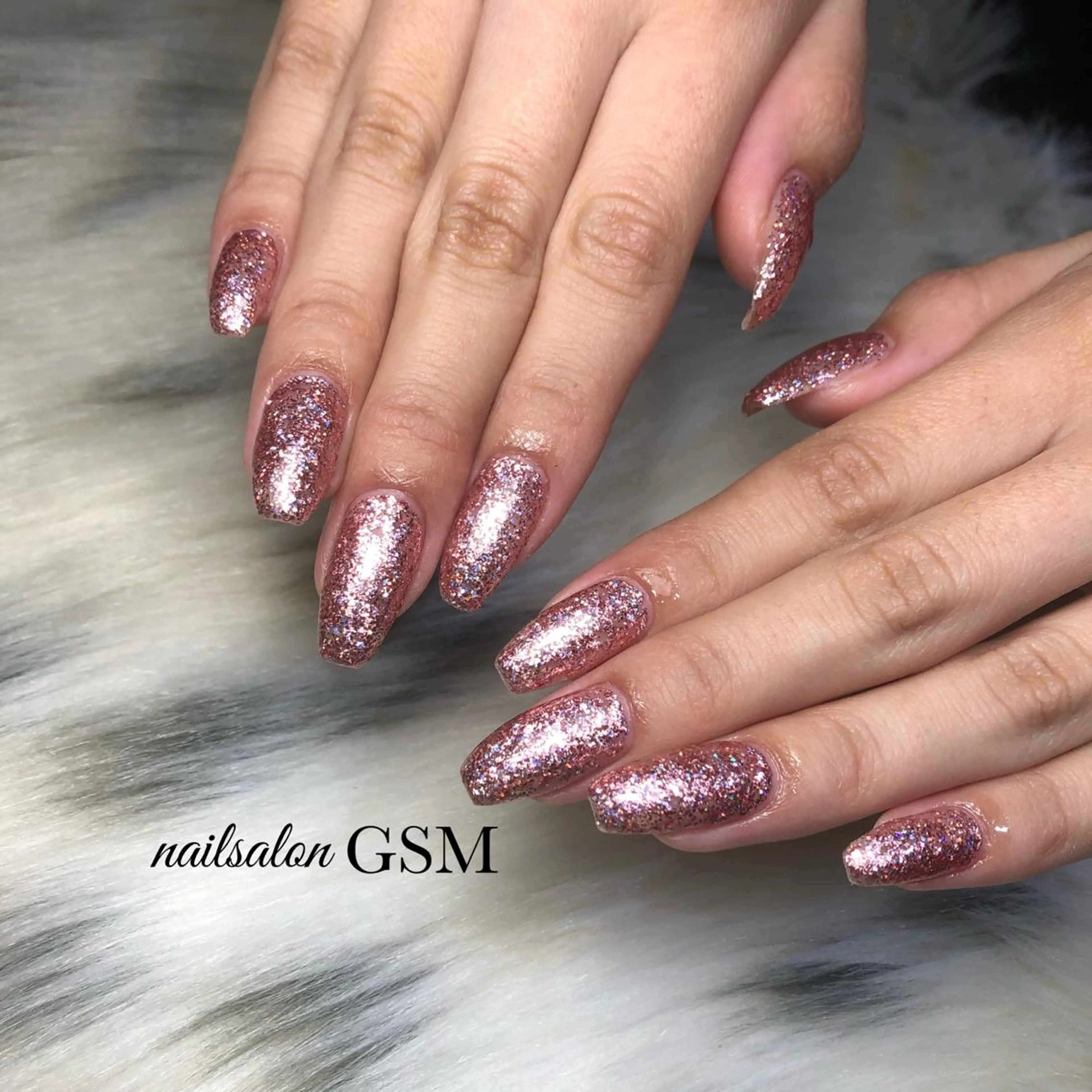 ネイル ピンク ハンドネイル nail salon GSMのネイルデザイン