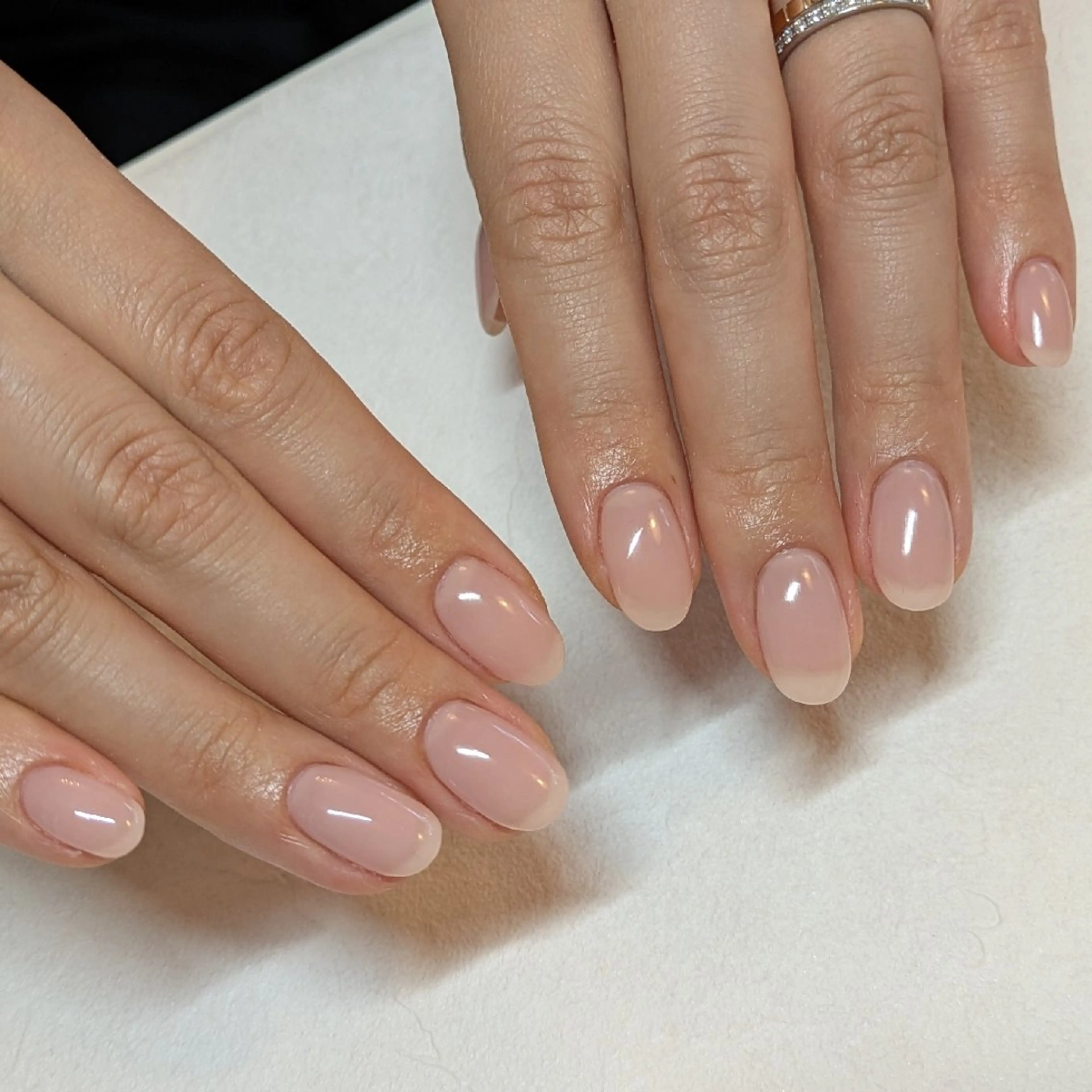 ネイル ワンカラーネイル ジェヌインネイル 河内のネイルデザイン