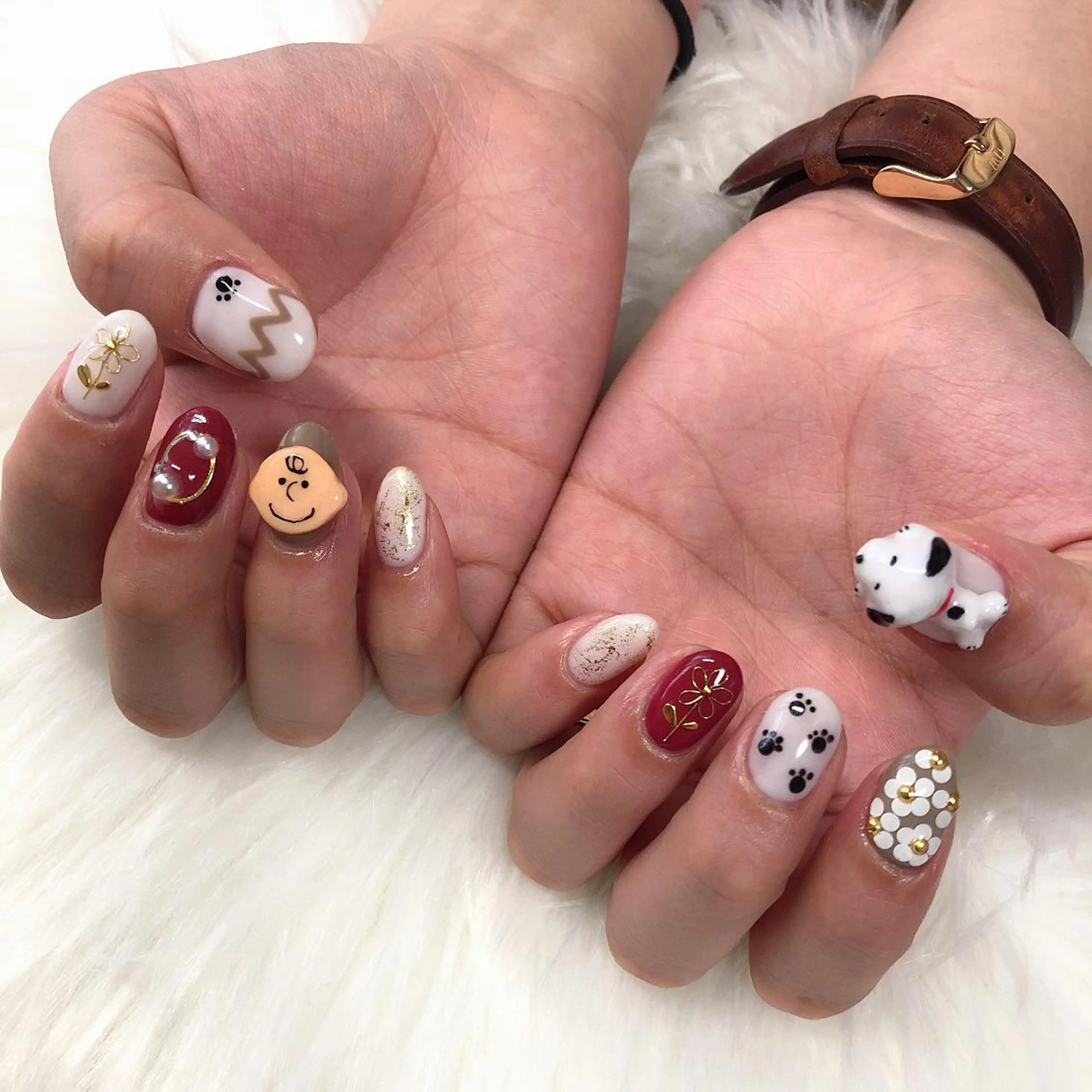 ネイル ハンドネイル 西岡 杏のネイルデザイン