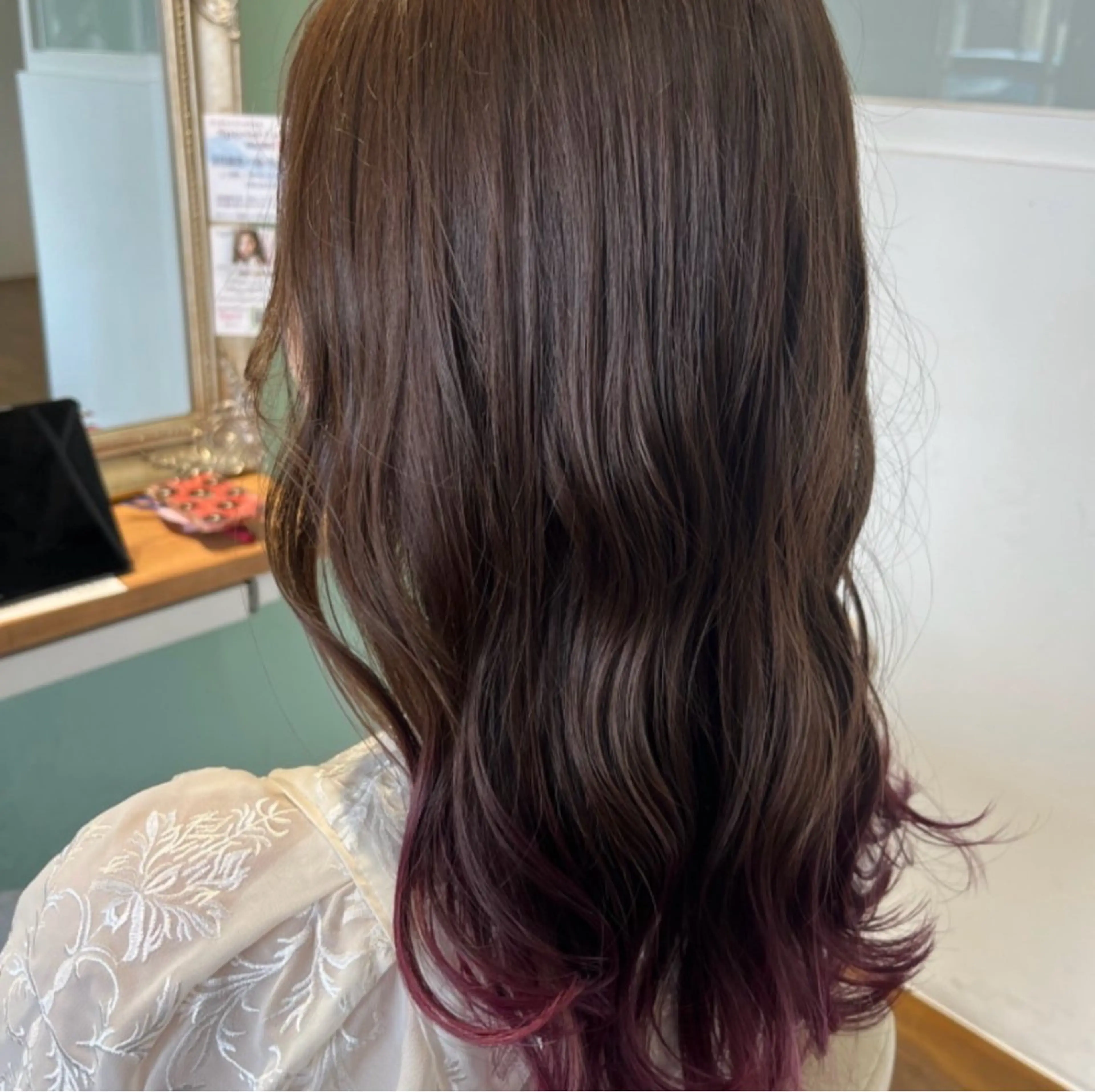 セミロング 鎌田 美紗希のヘアスタイル