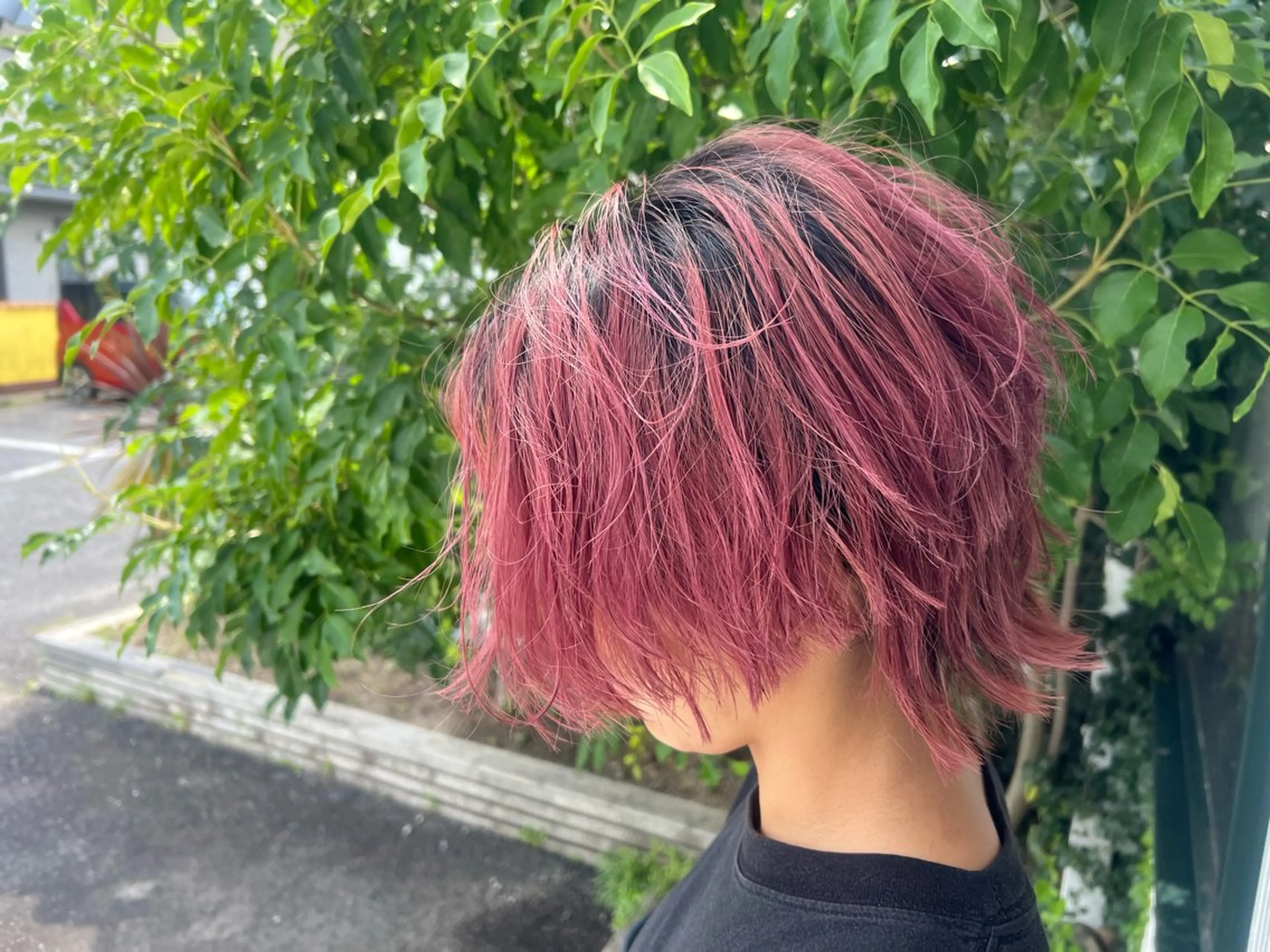 ショート ウルフカット 竹内 翼のヘアスタイル