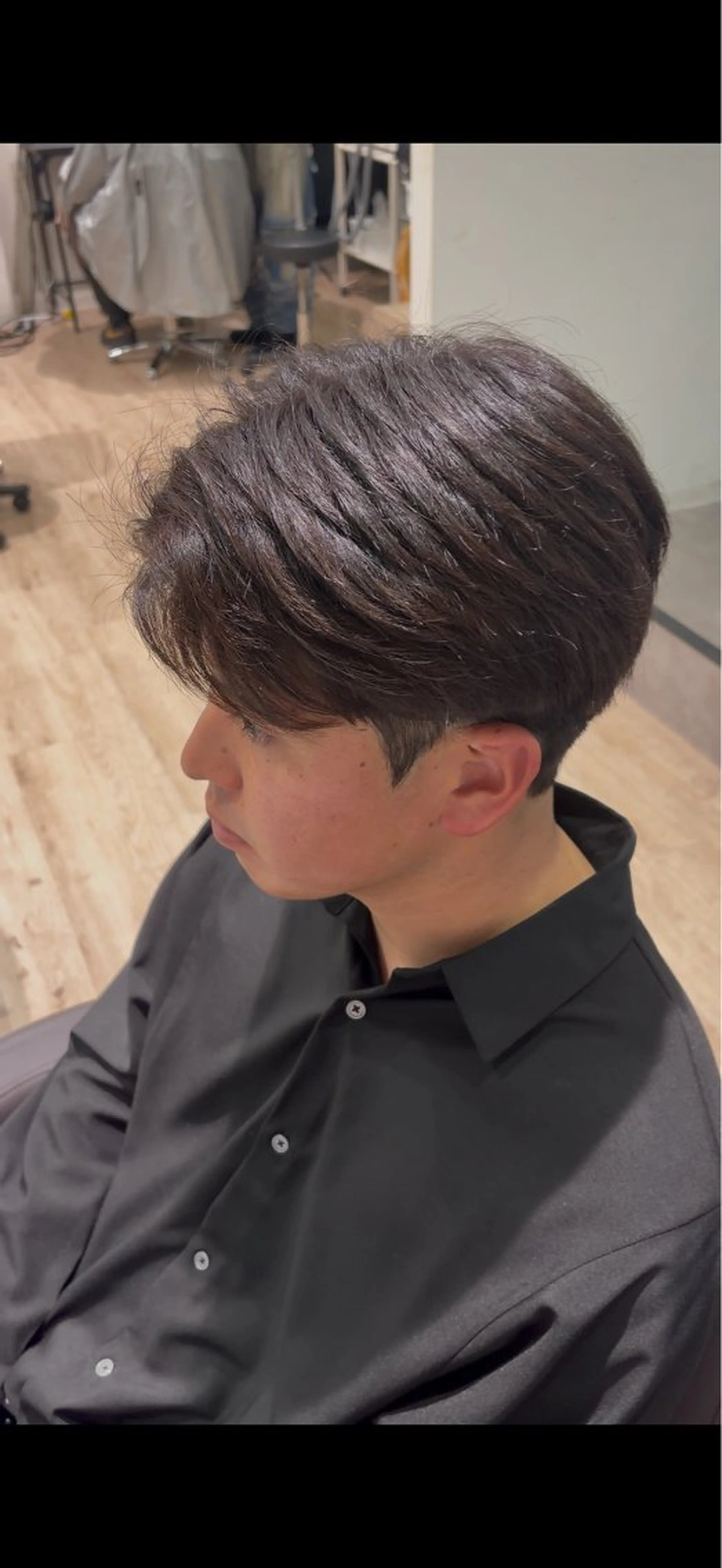 メンズ EXCIA西梅田店所属・メンズ縮毛矯正 /EXCIA/西梅田のヘアスタイル