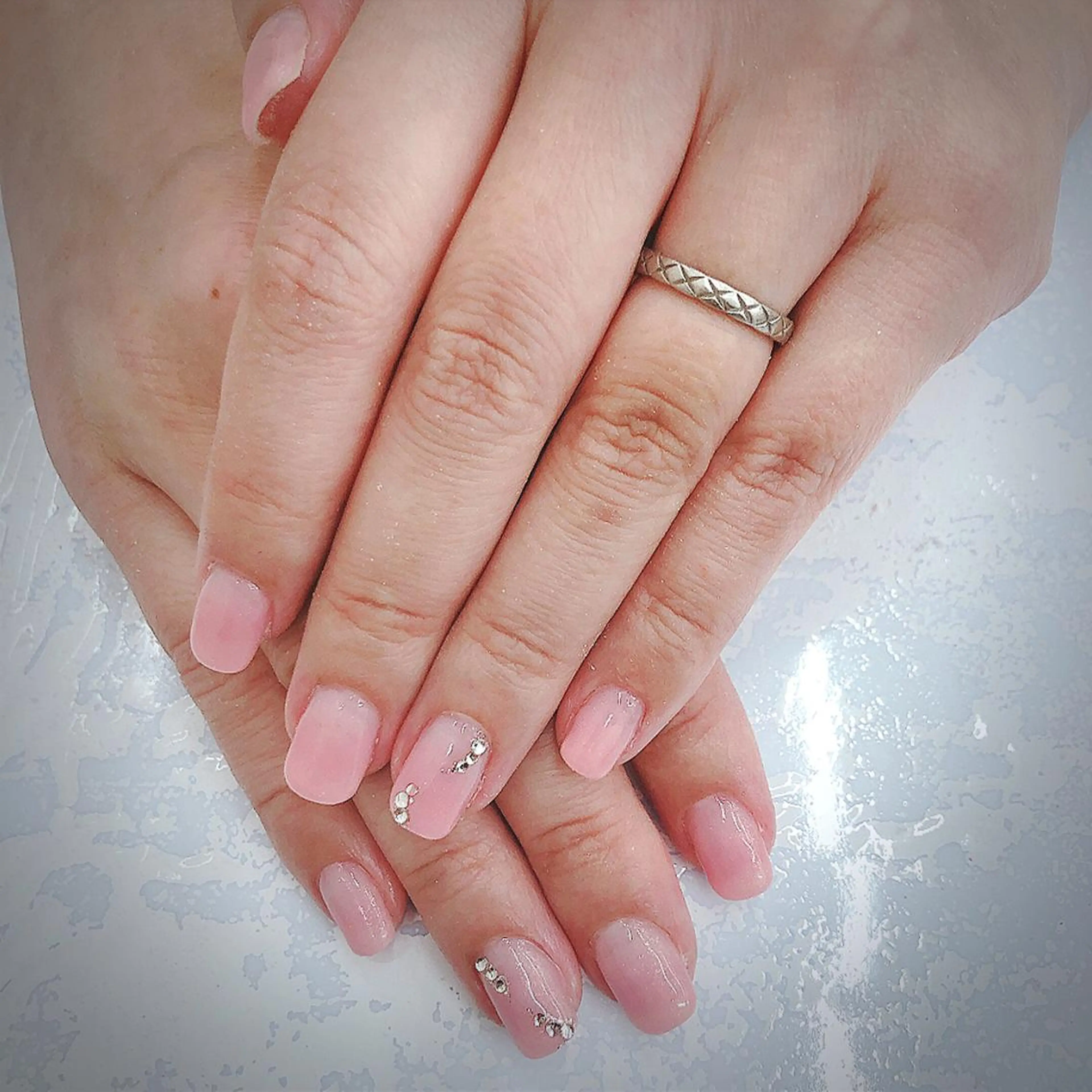 ネイル シンプルネイル ♾nail 恵美のマツエク・マツパデザイン