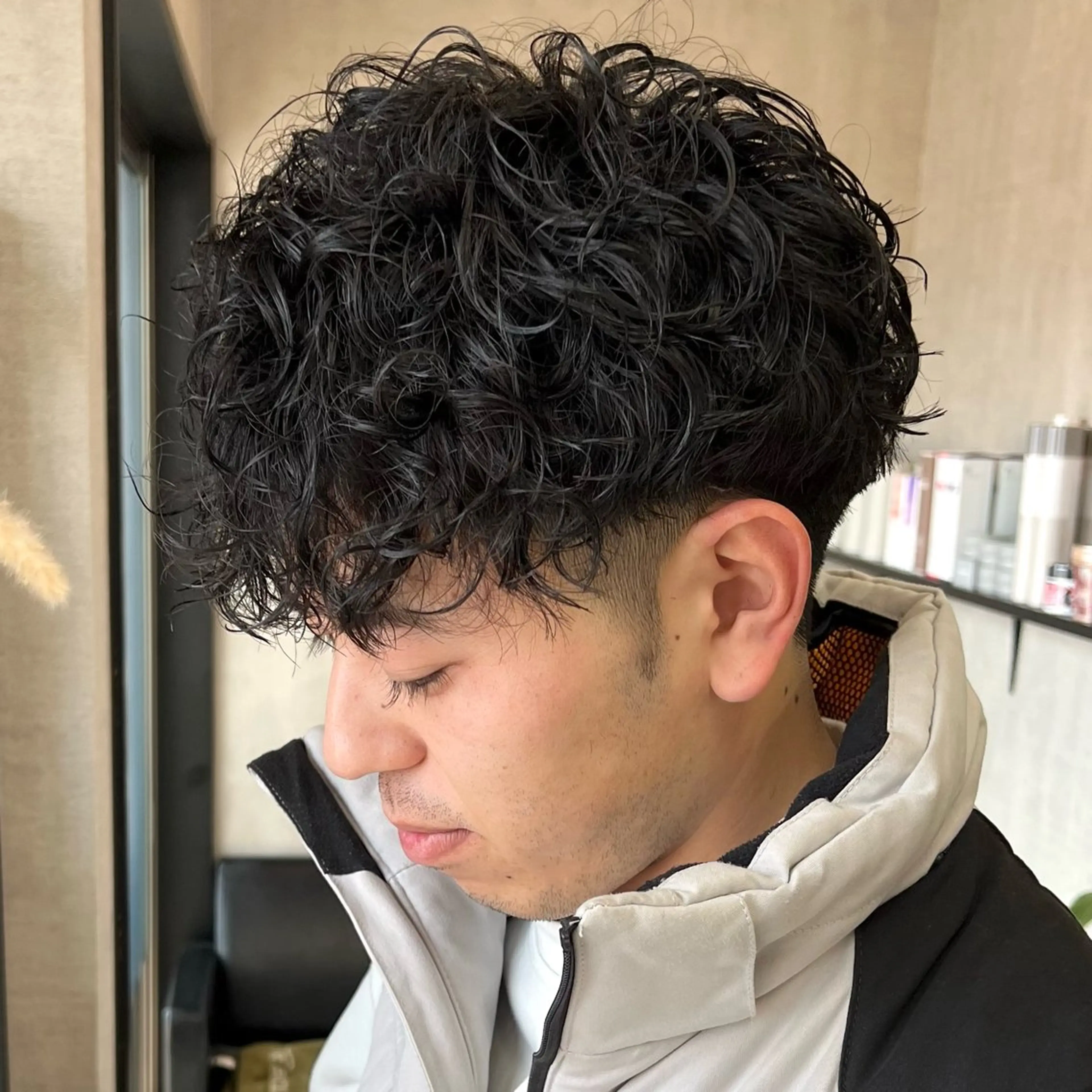 パーマ メンズ カット パーマ 💡似合わせのプロ 💡takutoのヘアスタイル