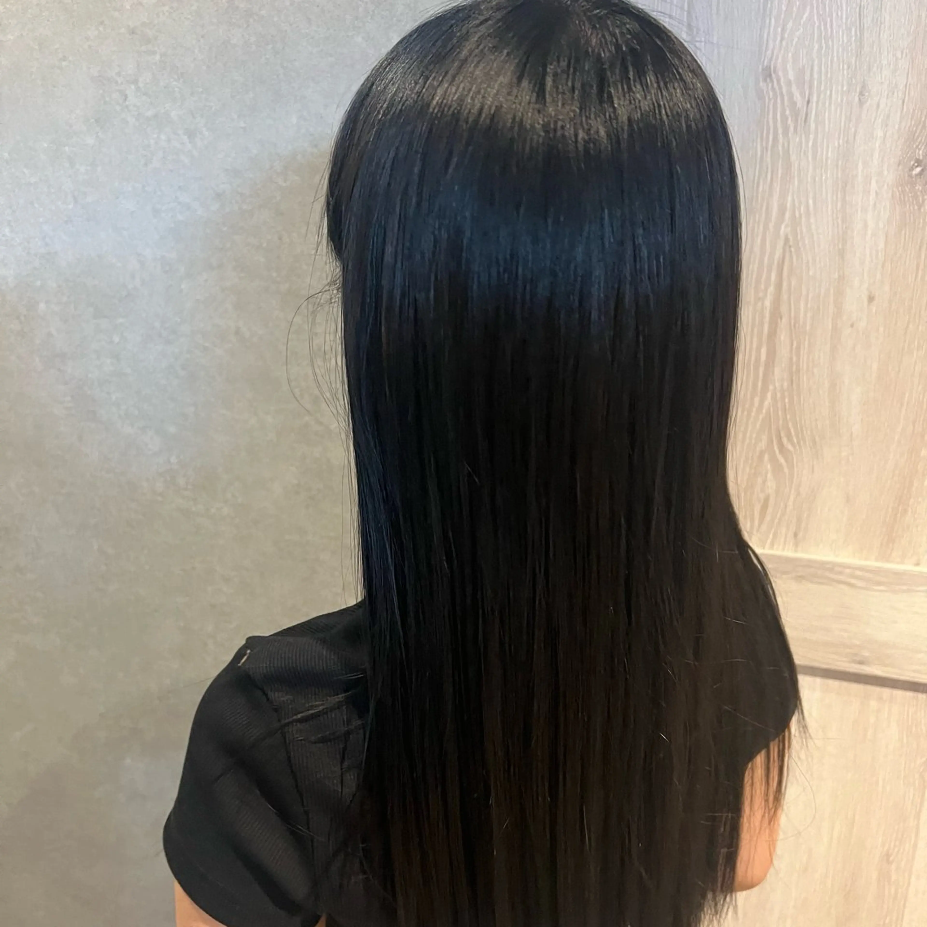 ロング カット ヘアカラー トリートメント Applause ミナのヘアスタイル