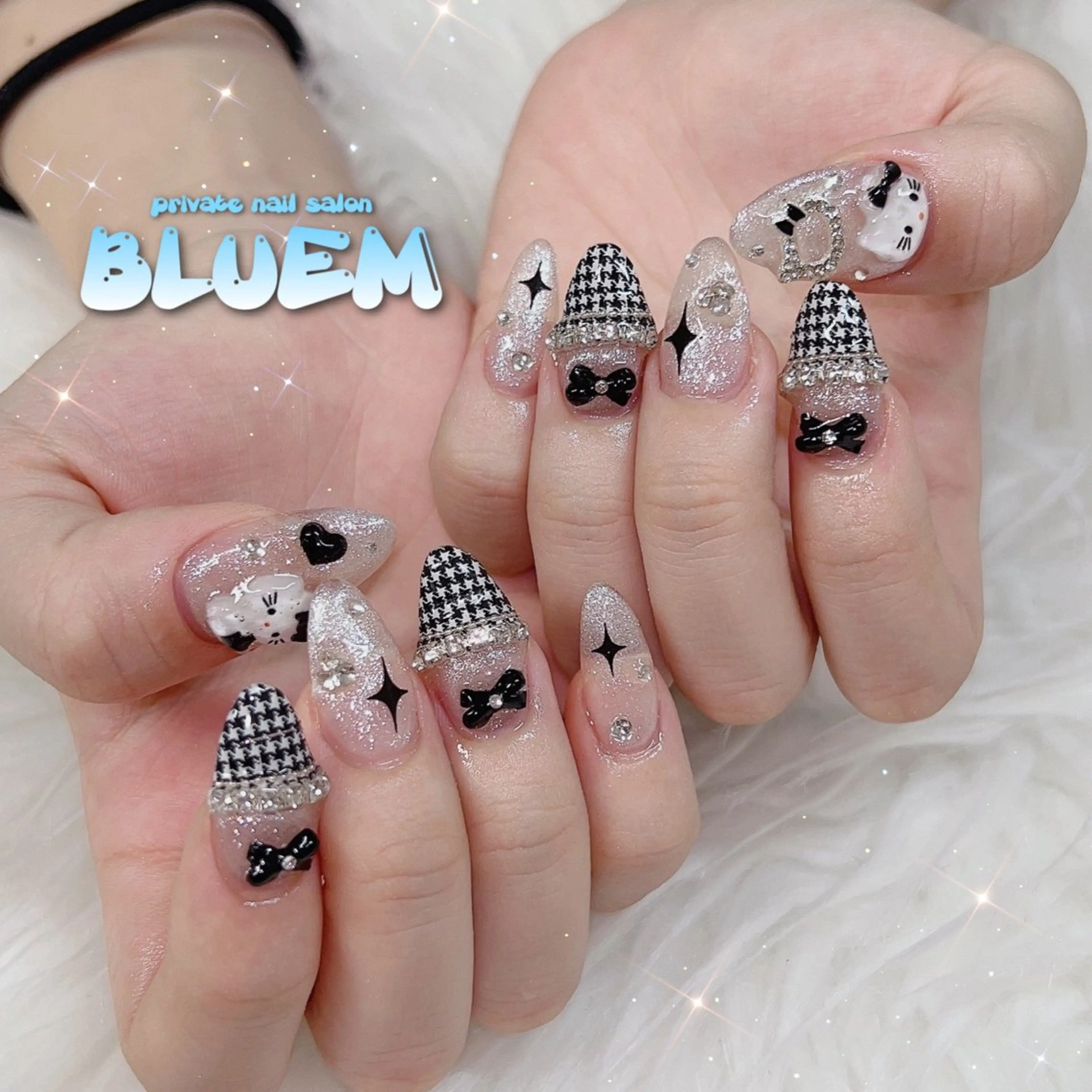 ネイル ハンドネイル BLUEM なな🐶のネイルデザイン