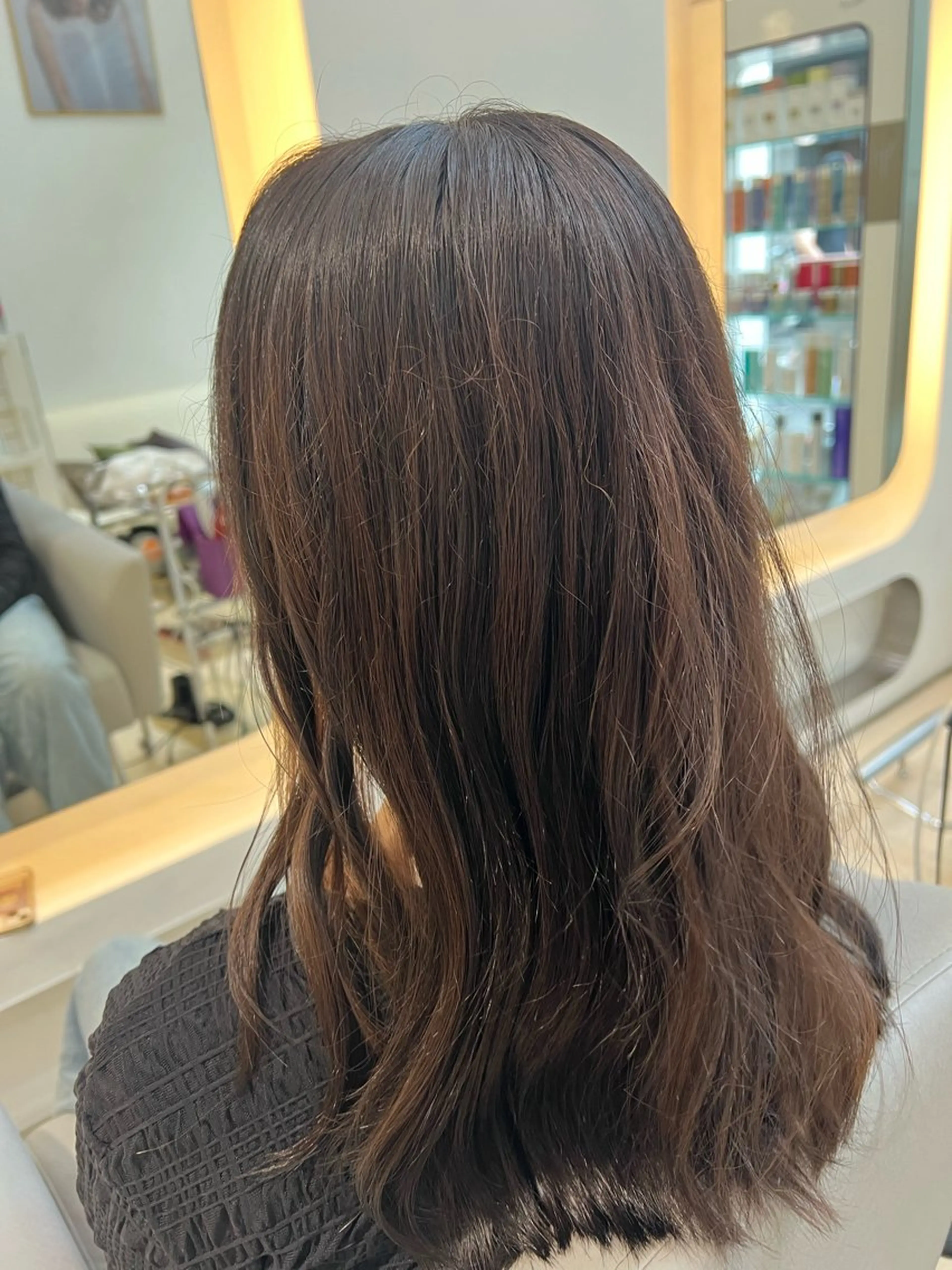 ミディアム カラー トリートメント 堀井 凌平のヘアスタイル