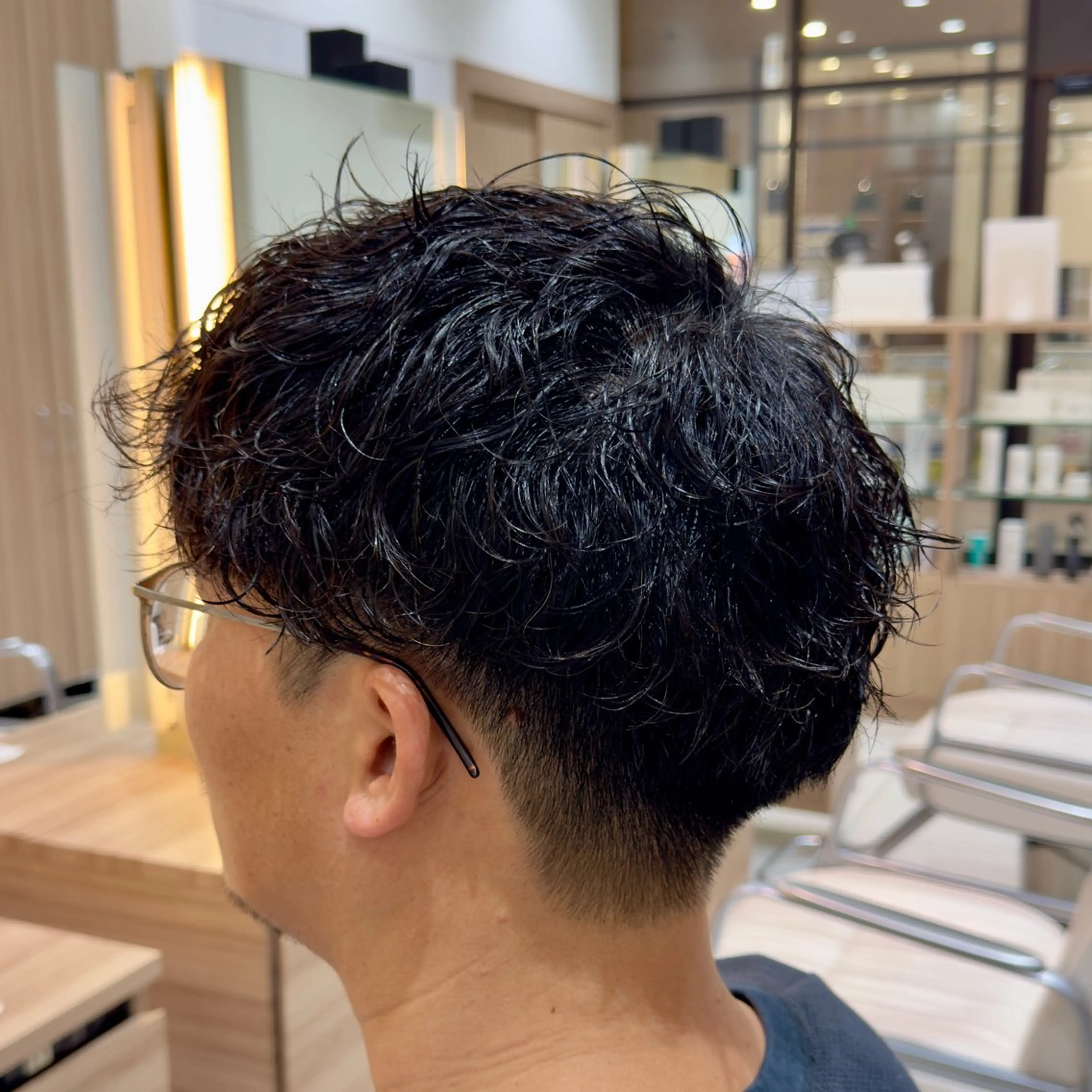 パーマ メンズ カット パーマ 🎈艶カラー🎈 パーマ🎈又吉のヘアスタイル