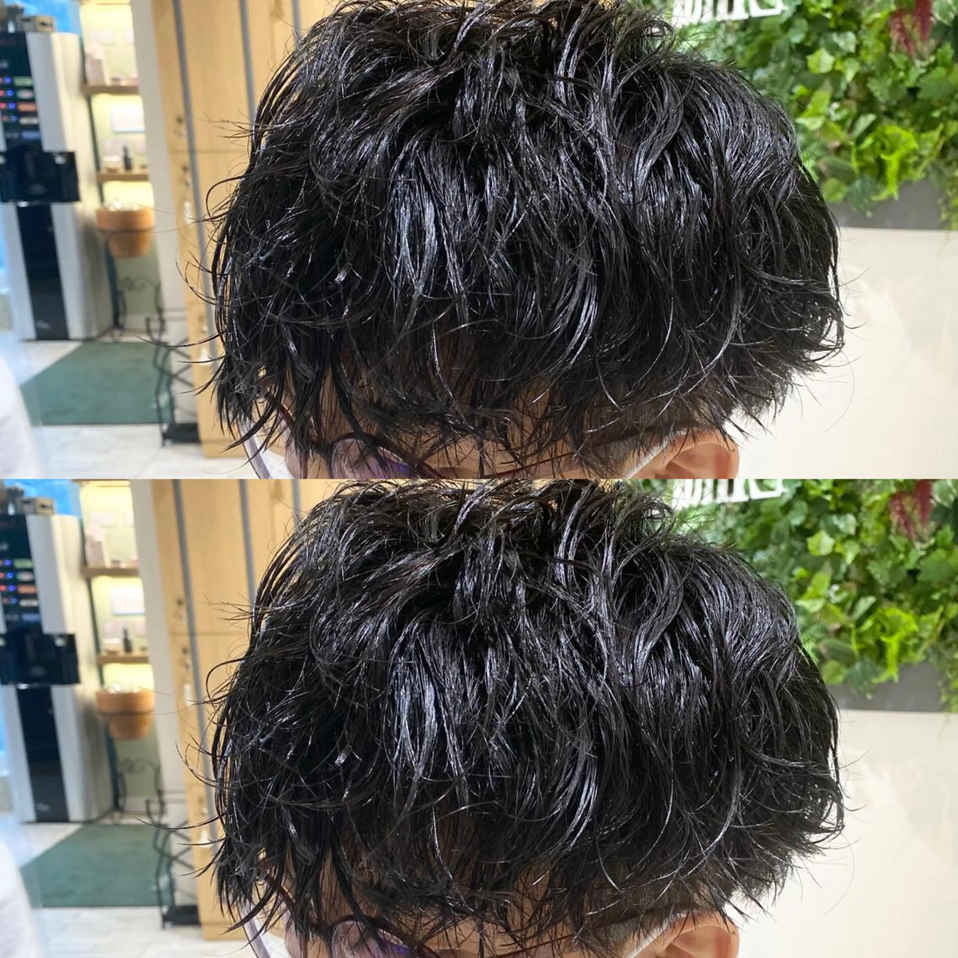 パーマ 神奈川大学最寄り白楽 三本松巧のヘアスタイル