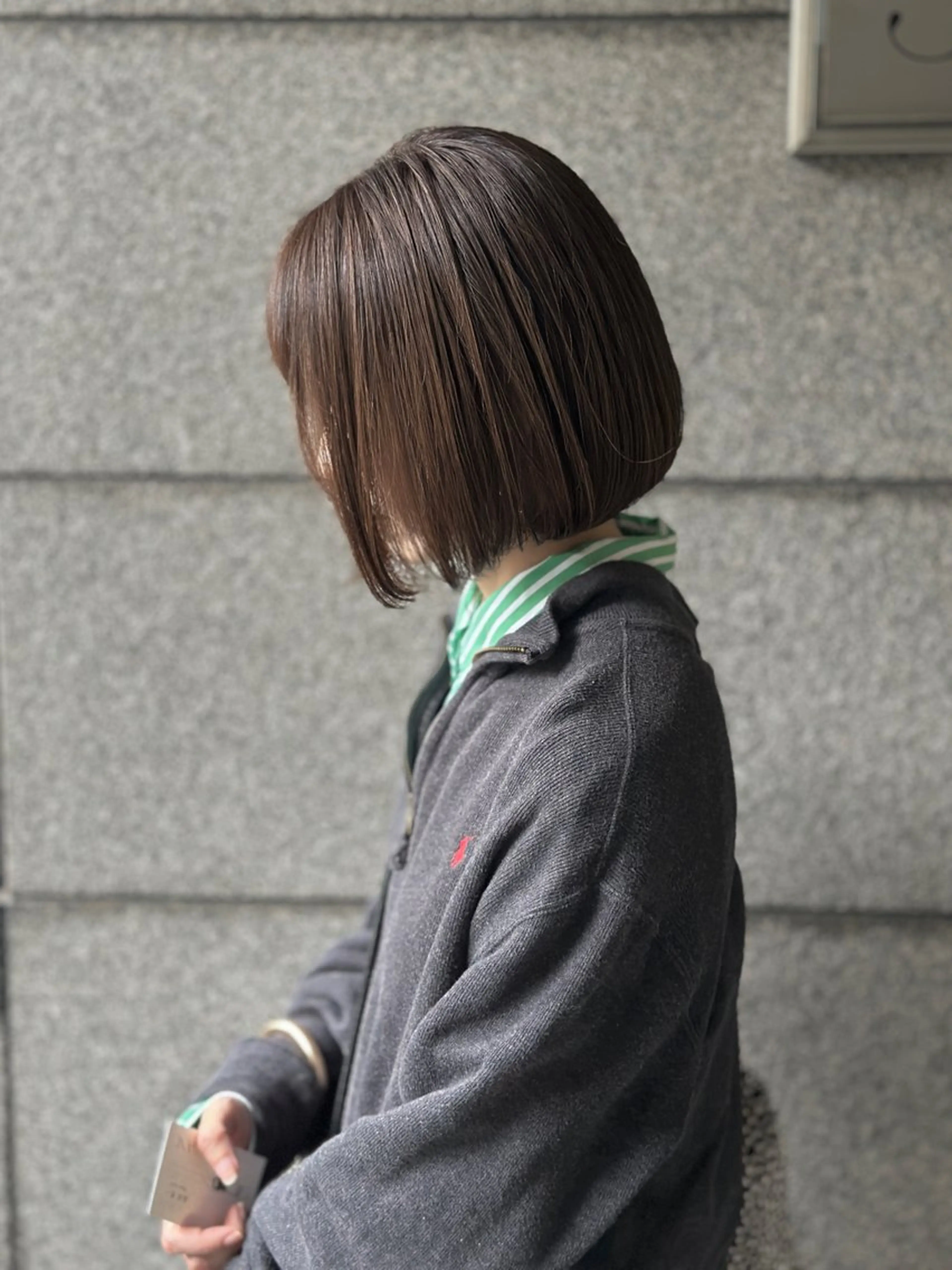 ショート カラー 本町/新町/心斎橋 透明感カラーSANCのヘアスタイル