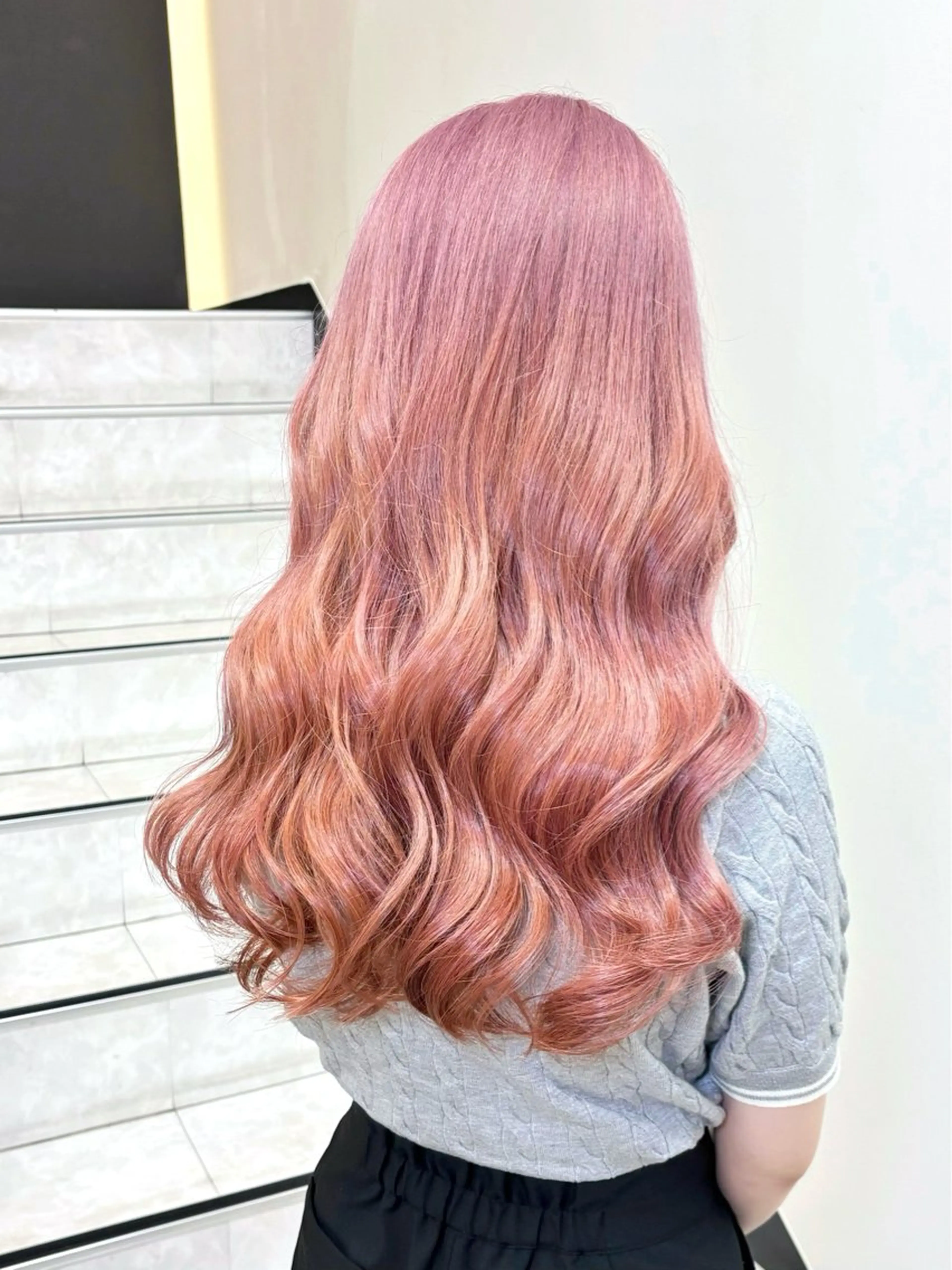 ロング ブリーチ／ 髪質改善／ＲＹＯのヘアスタイル