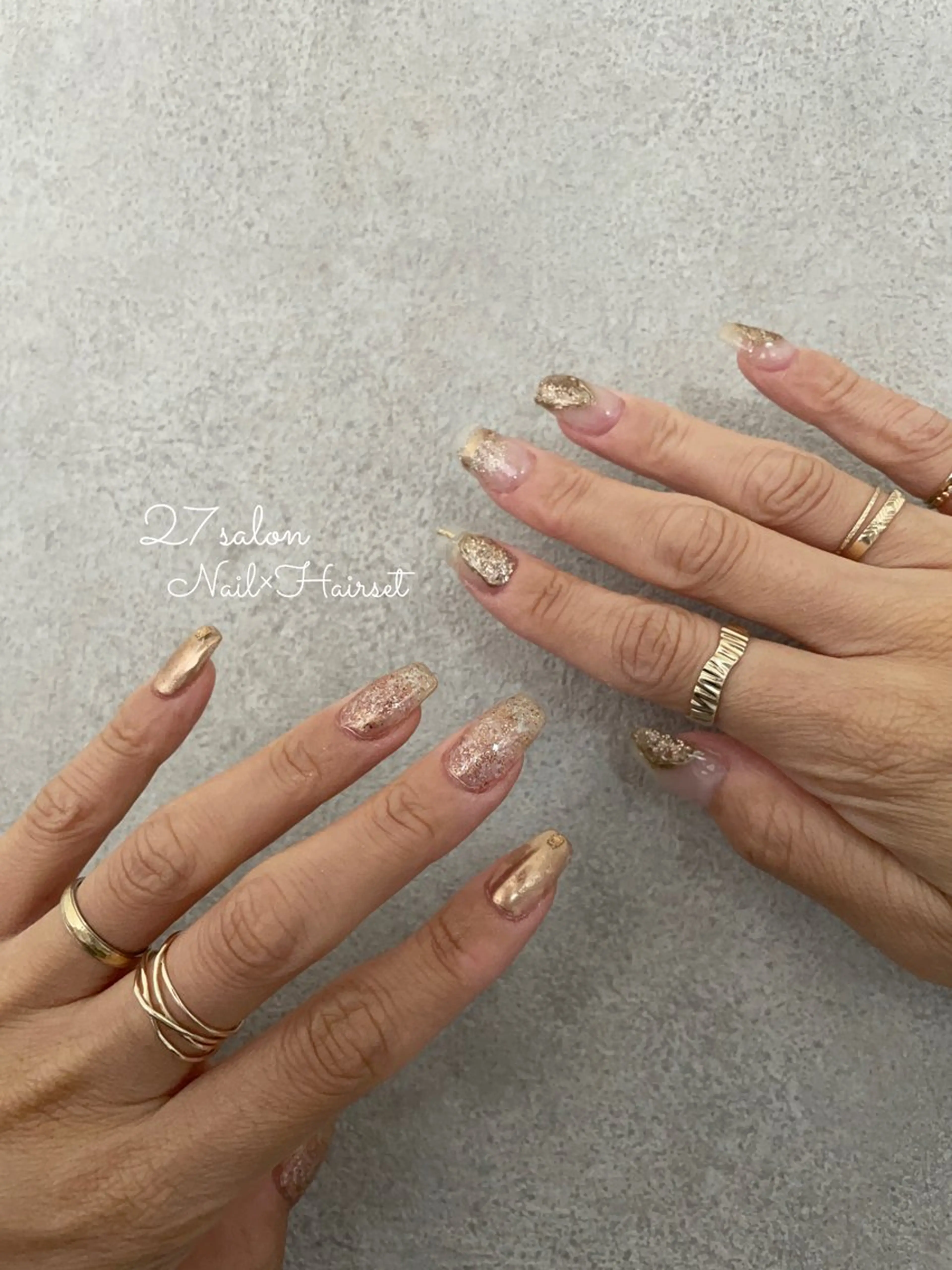 ネイル ニュアンスネイル 27salon yuinaのネイルデザイン