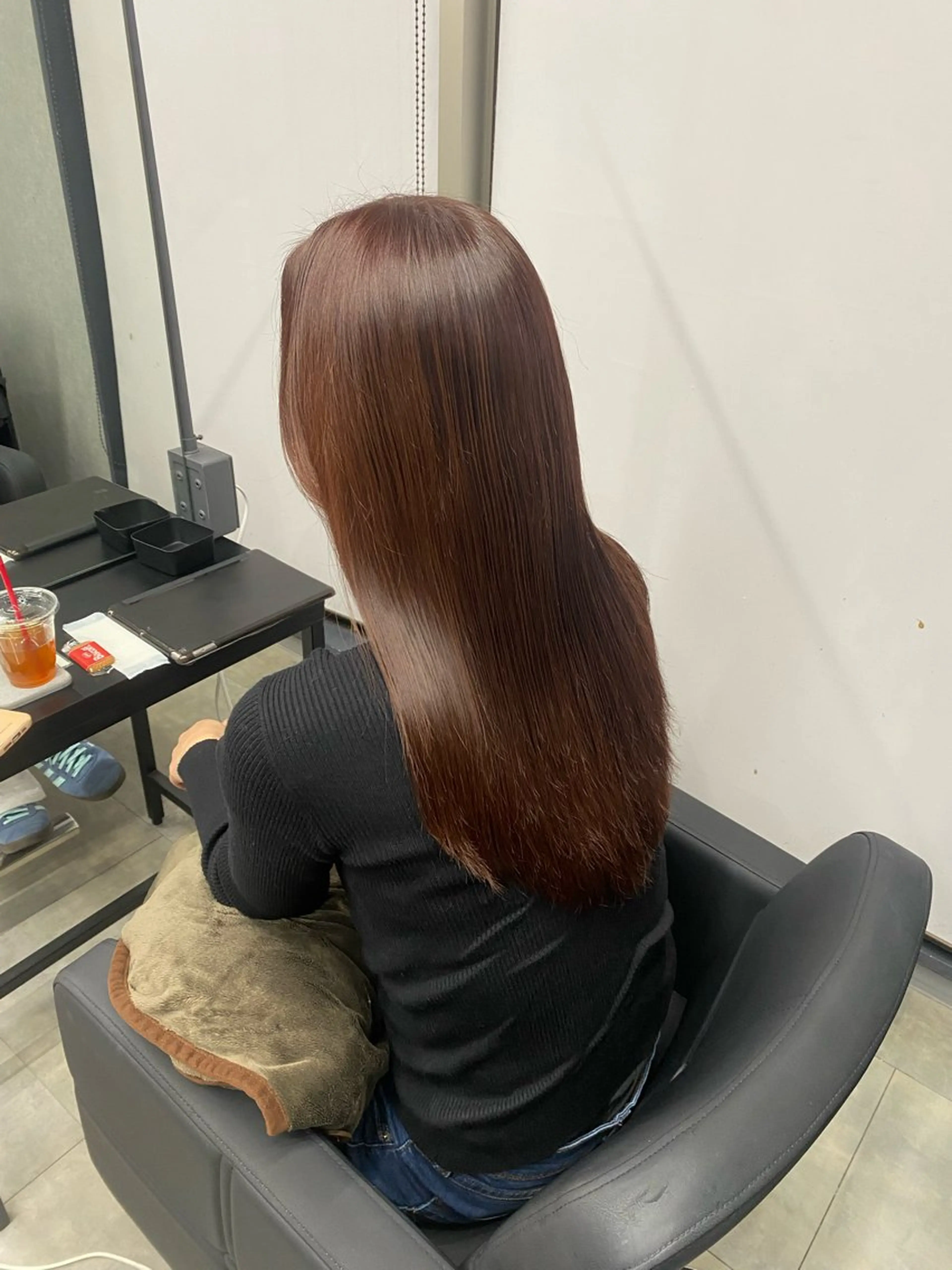 カラー 𝗮𝘆𝘂𝗺𝗶 ハイトーン🎀のヘアスタイル