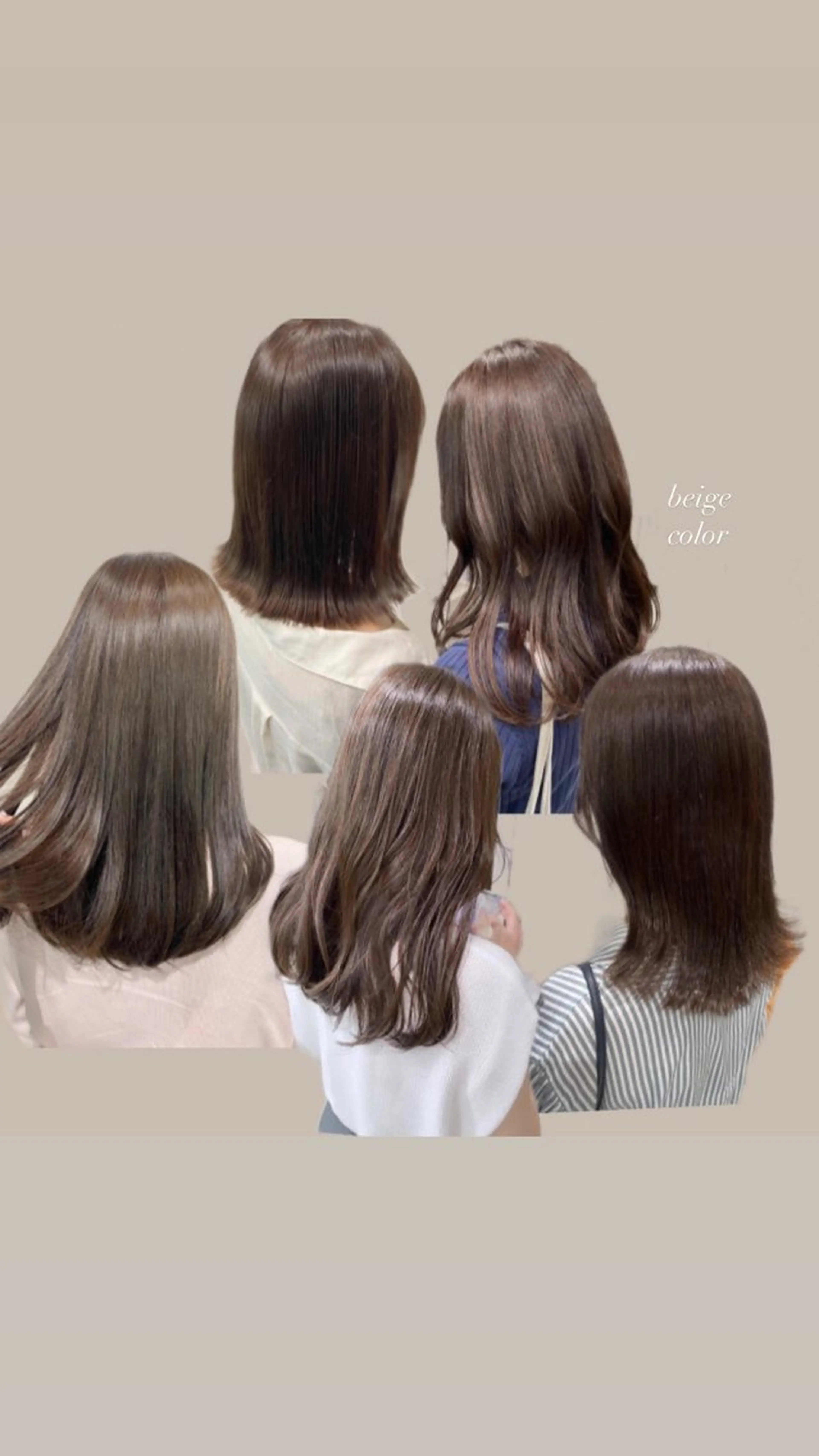 ロング カラー 透けるベージュ/ 艶カラー♡のヘアスタイル