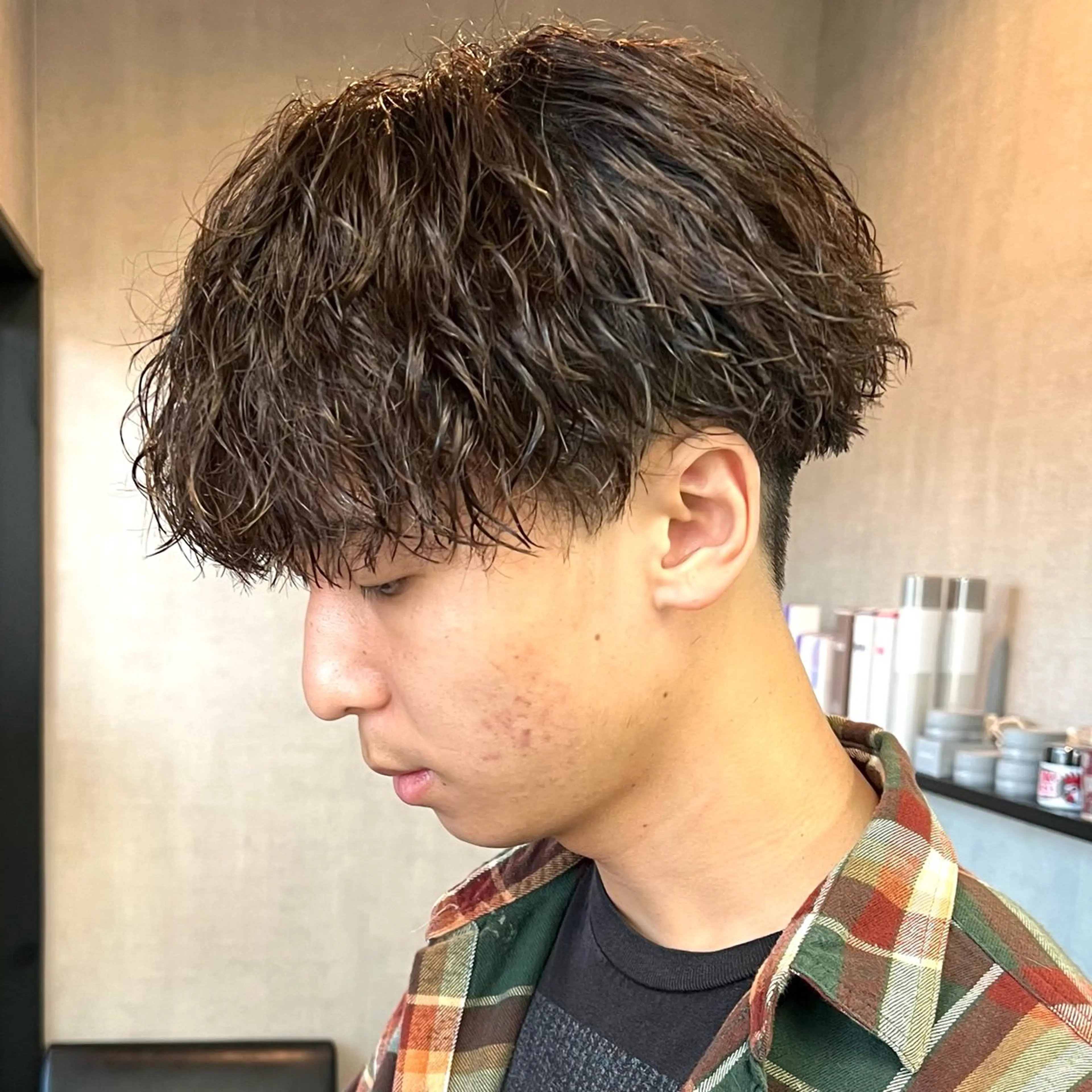 パーマ メンズ カット パーマ 💡似合わせのプロ 💡takutoのヘアスタイル