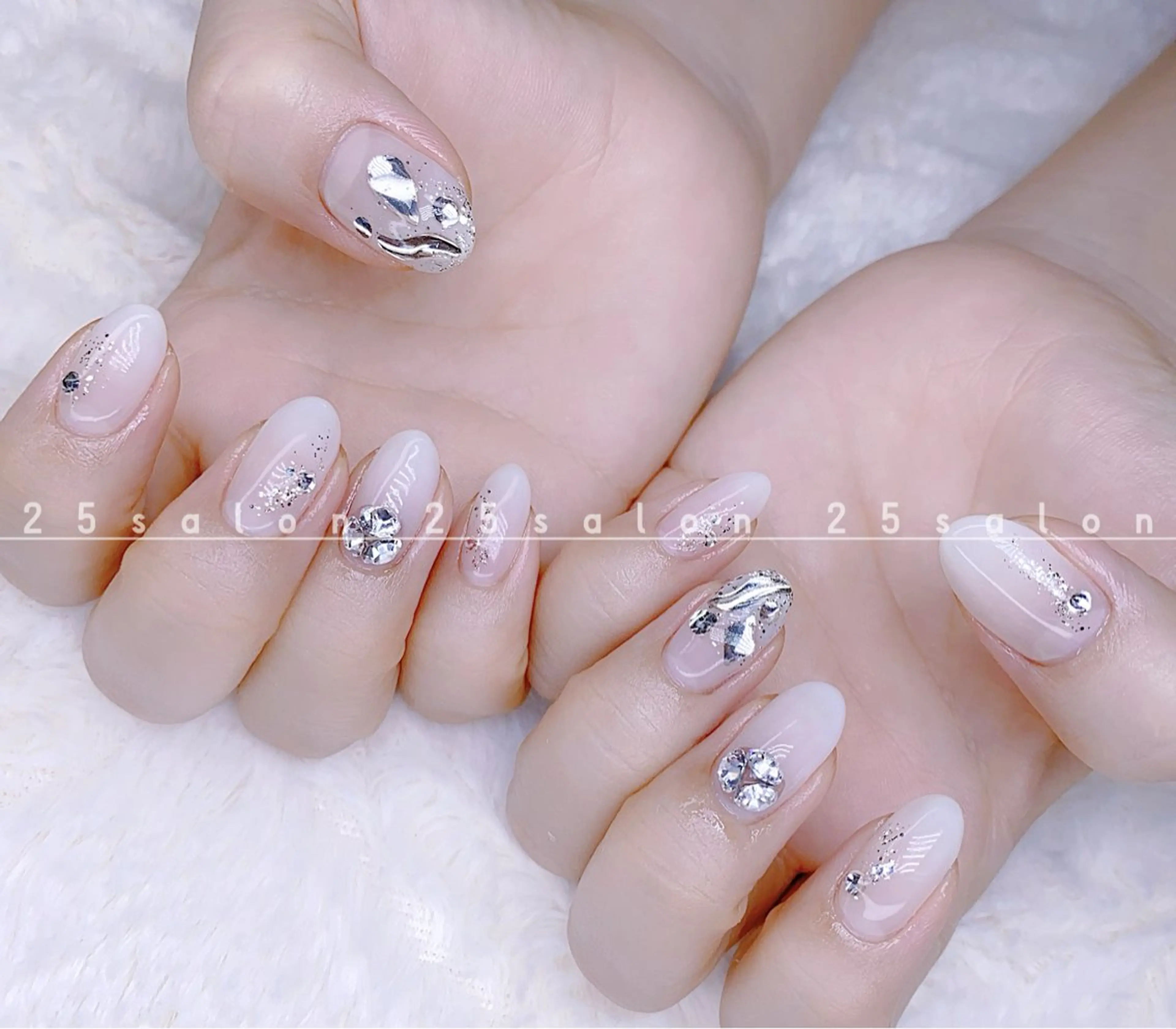 ネイル オーロラネイル チークネイル フットネイル フレンチネイル ジェルネイル 2 5のマツエク・マツパデザイン