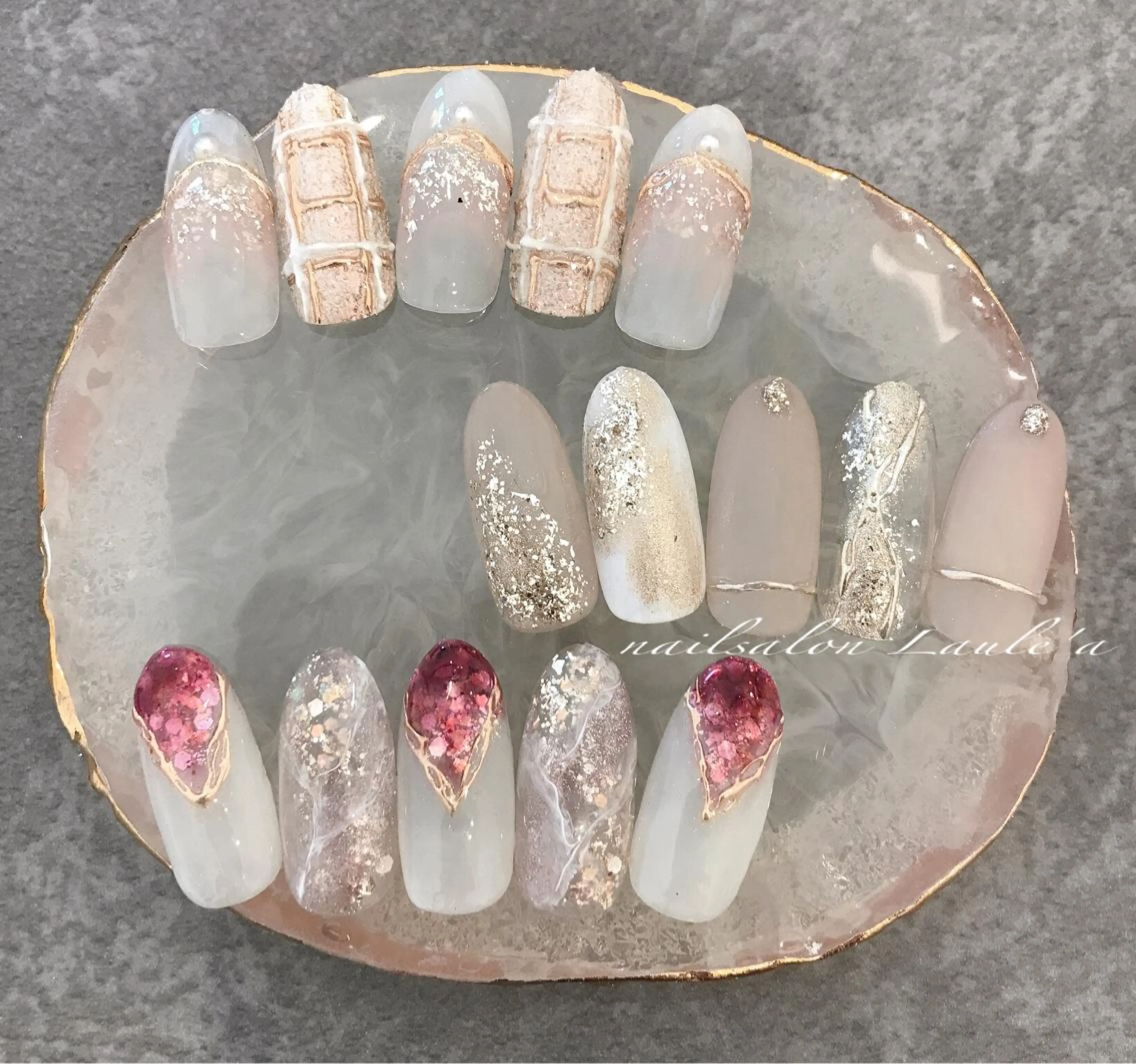 ネイル ハンドネイル nailsalon Laule'aのネイルデザイン