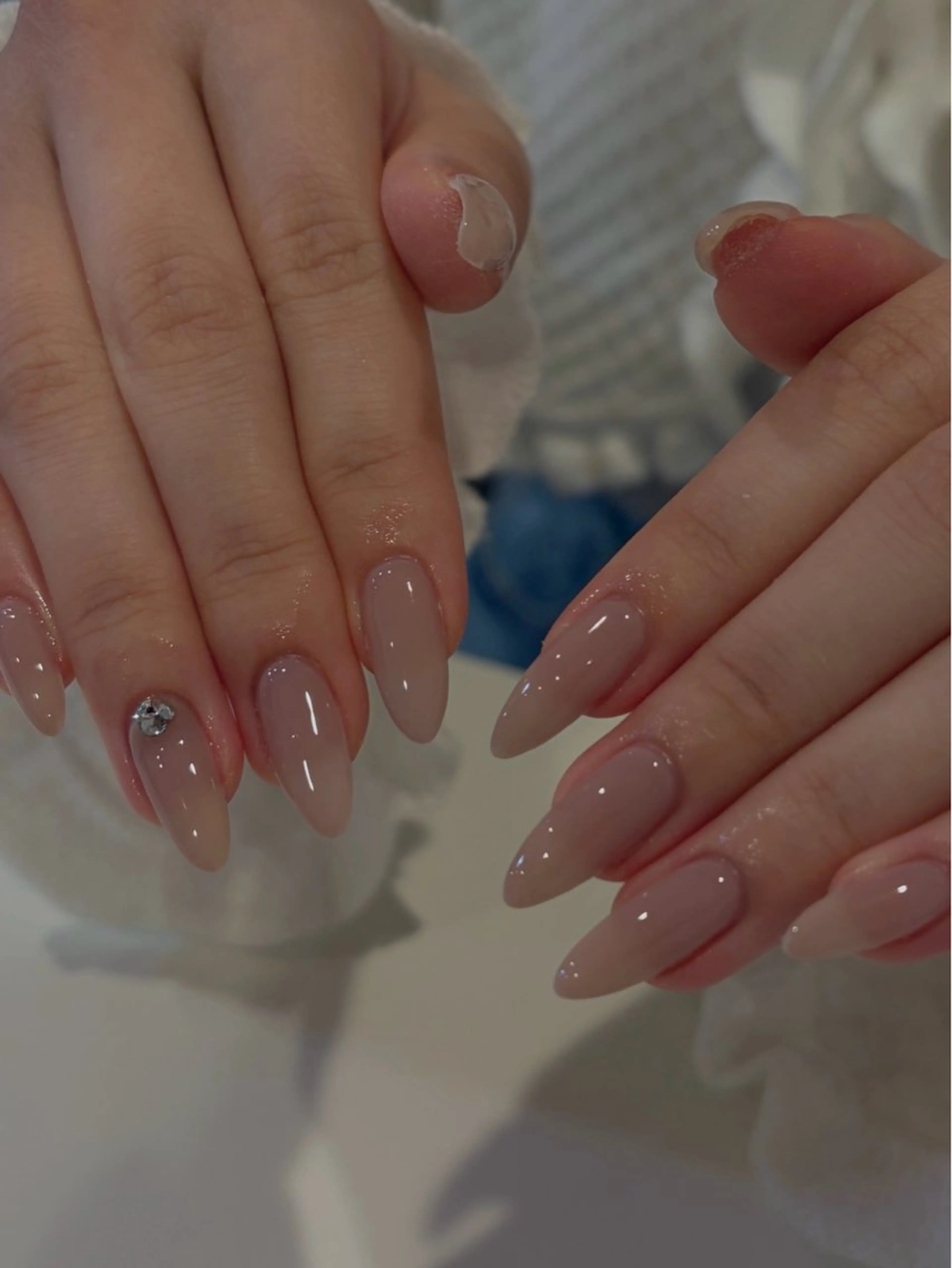 ネイル ワンカラーネイル ハンドネイル odette Mikiのネイルデザイン