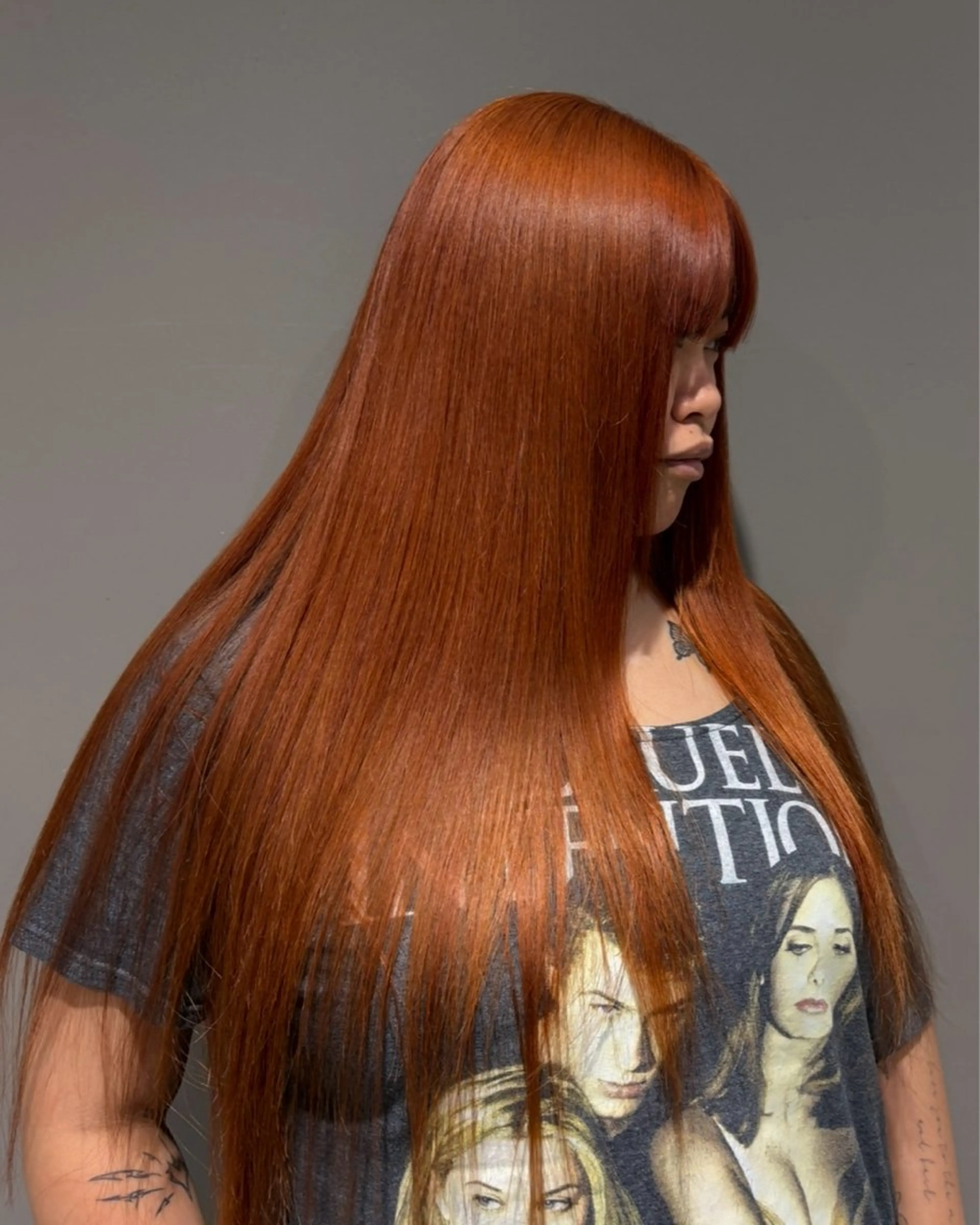 ロング カラー 🫧うる艶ハイトーン 🫧💘サヤ💘のヘアスタイル