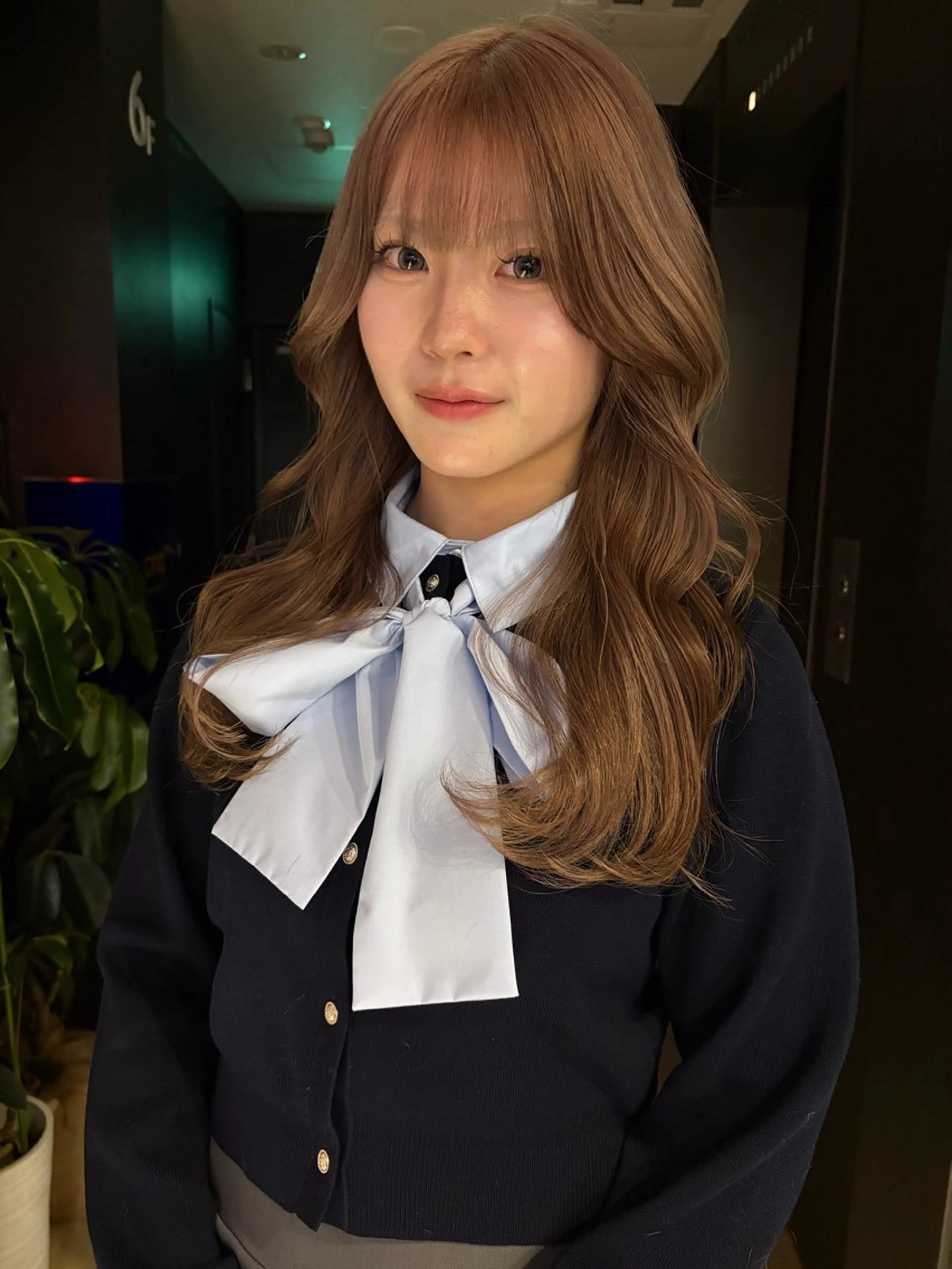 セミロング ヘアカラー カット無料酒井 竜也のヘアスタイル