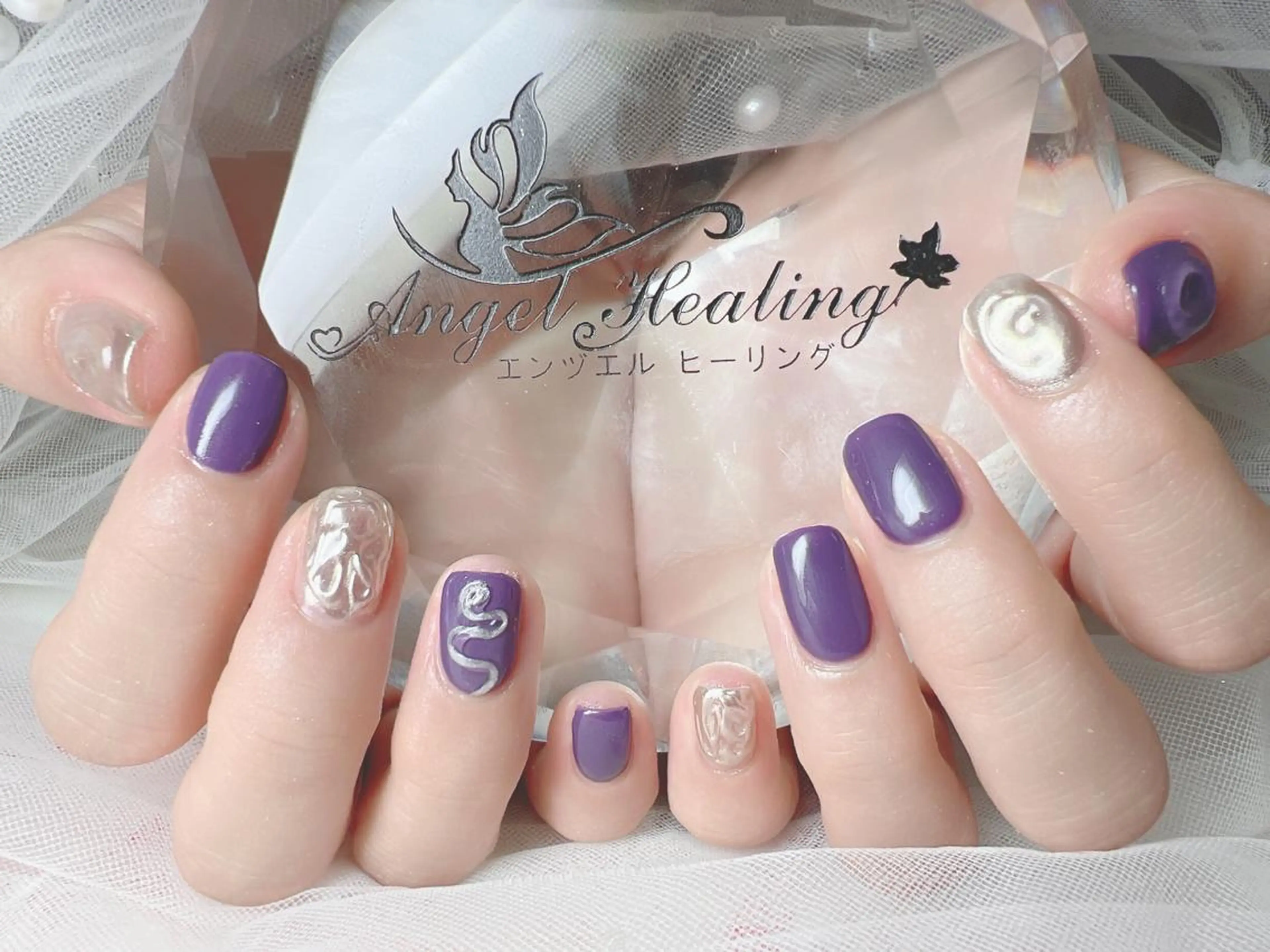 ネイル エンジェル ヒーリング 矢場町店のネイルデザイン
