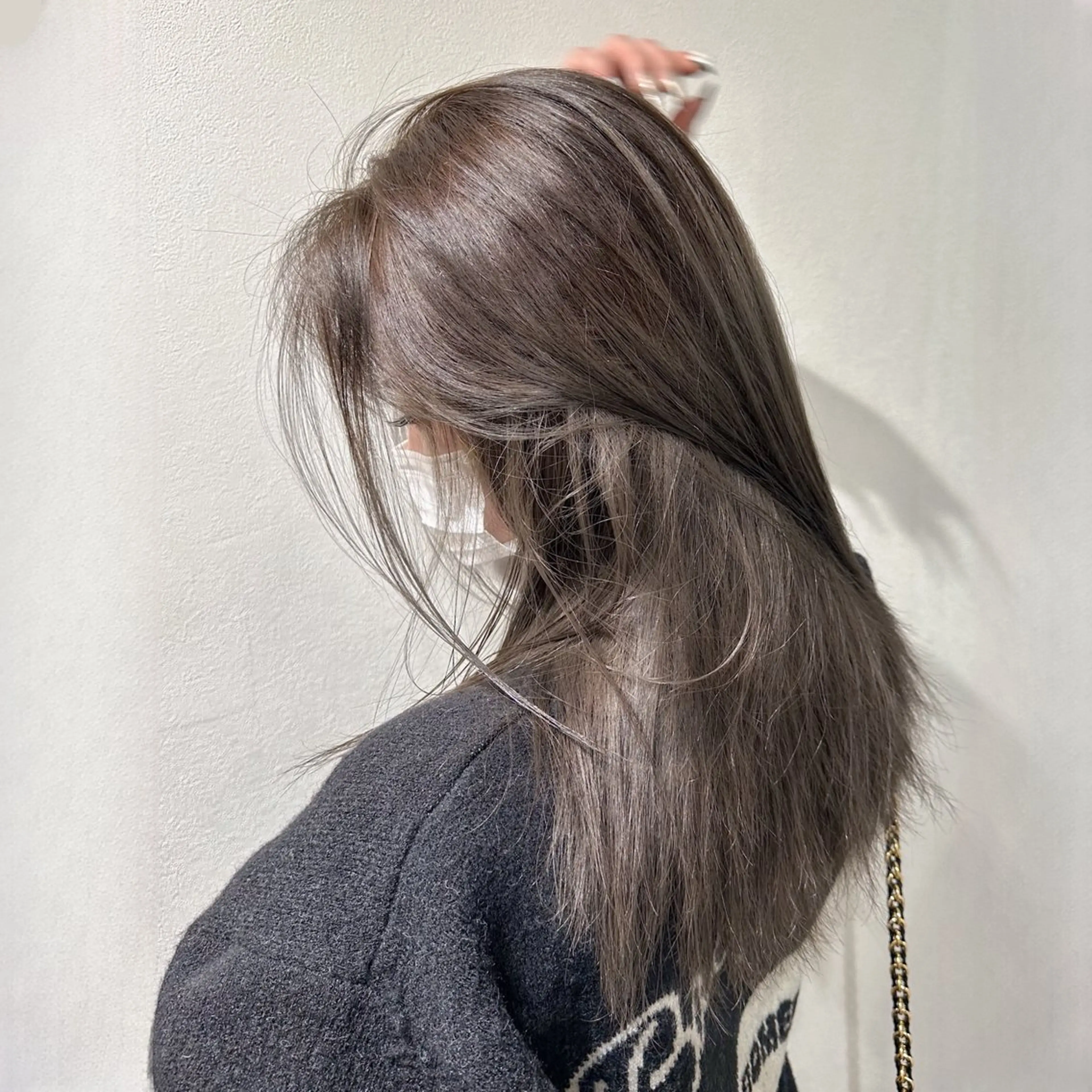 ミディアム カラー ヘアカラー トリートメント メンズ特化🏹カット パーマ/チヒロ🤍のヘアスタイル