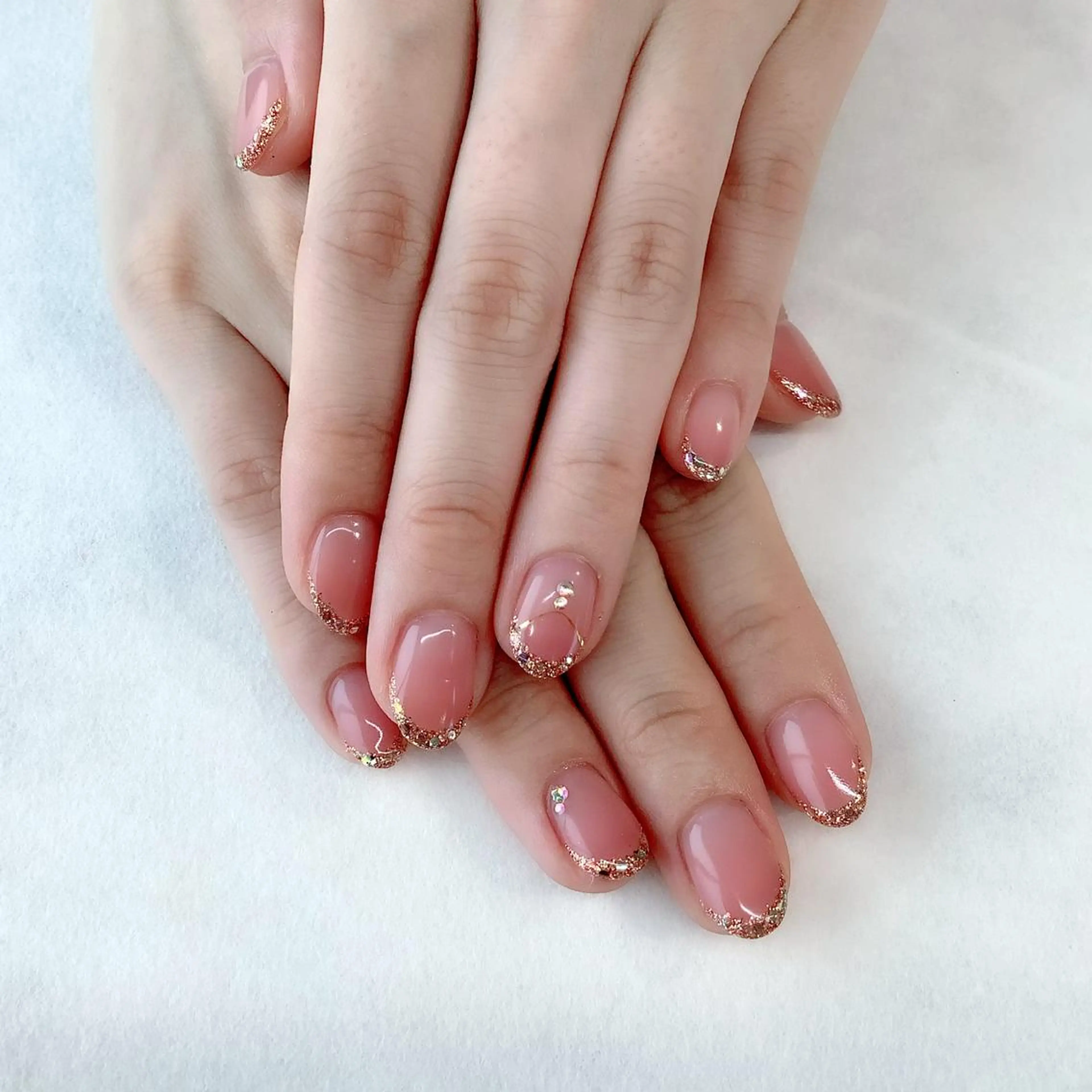 ネイル ハンドネイル 💎🐰 saki. m 🐰💎のネイルデザイン