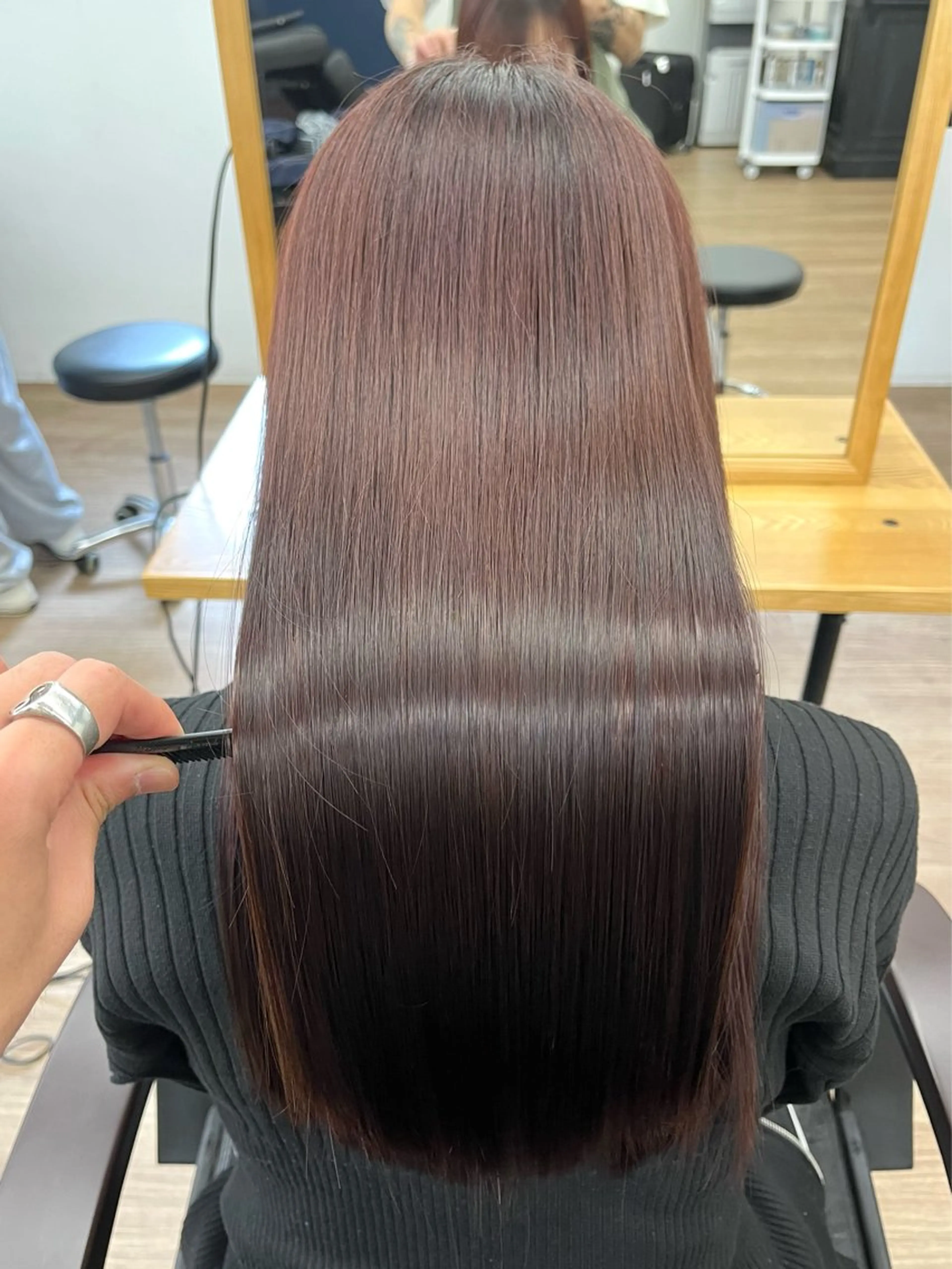 ロング カラー パーマ ヘアアレンジ メンズ カット ヘアカラー トリートメント 💎髪質改善特化💎 RUITOのヘアスタイル