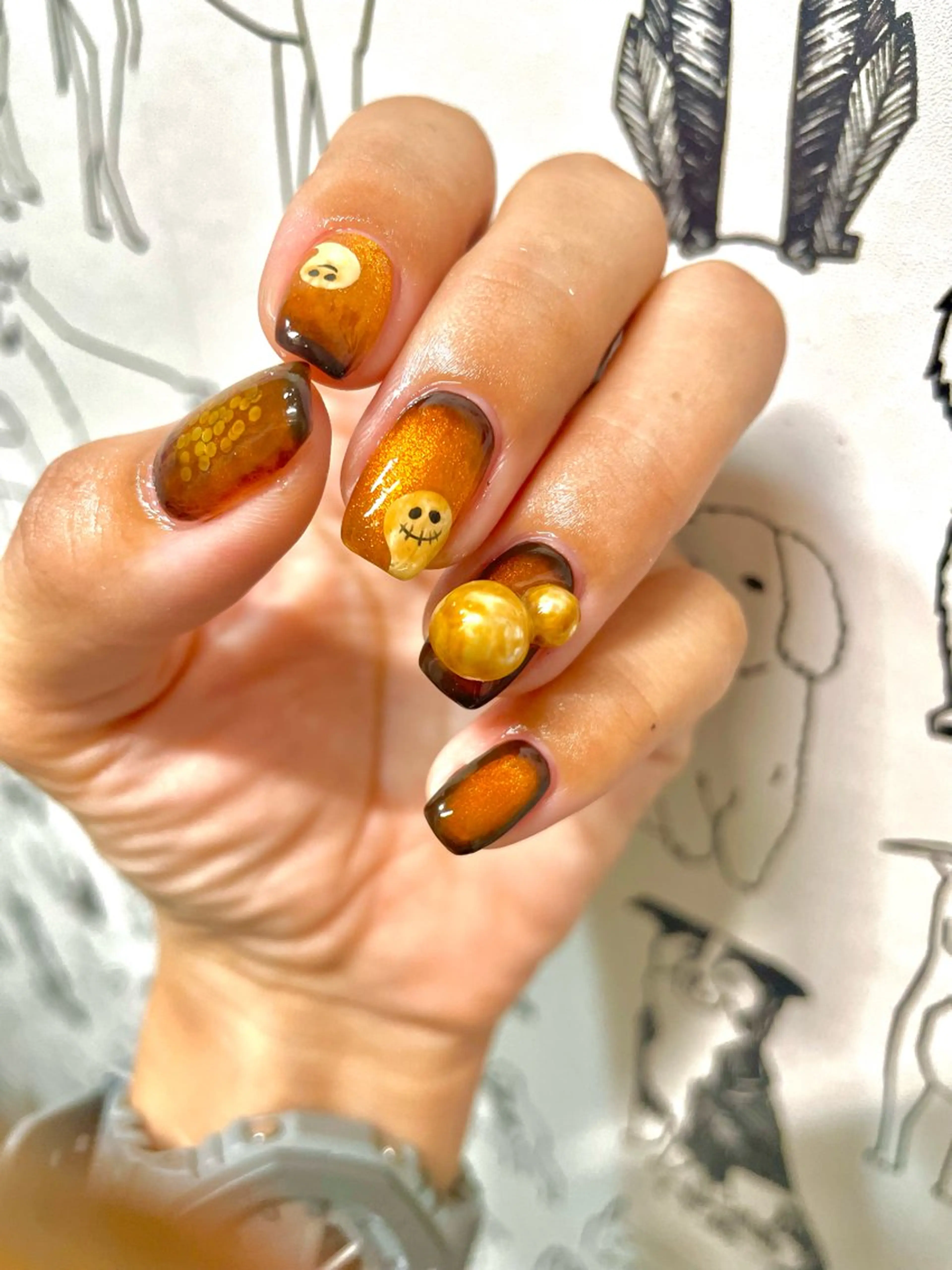 ネイル ハロウィン n. SAITOUのネイルデザイン