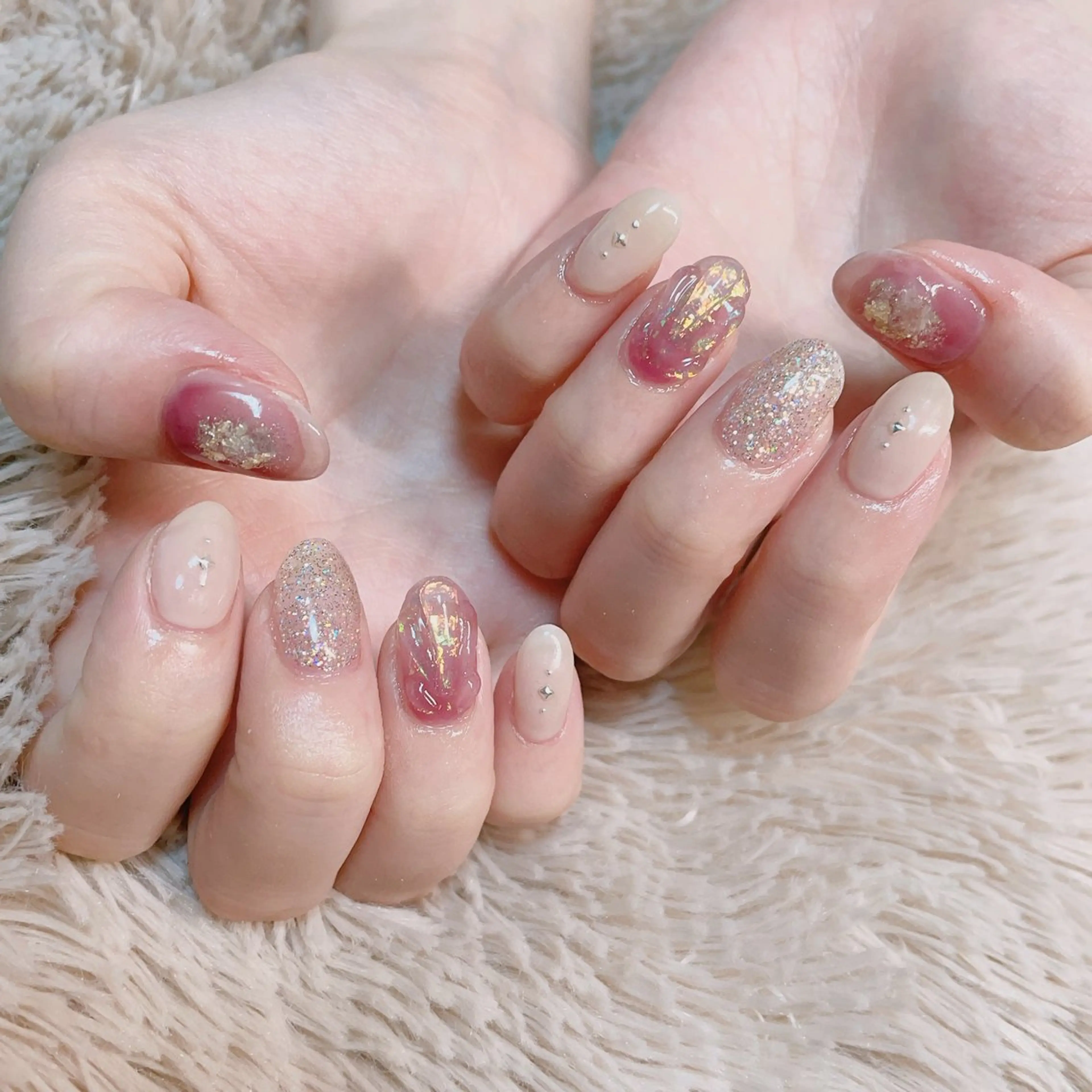 ネイル ハンドネイル nakamoto yuukaのネイルデザイン