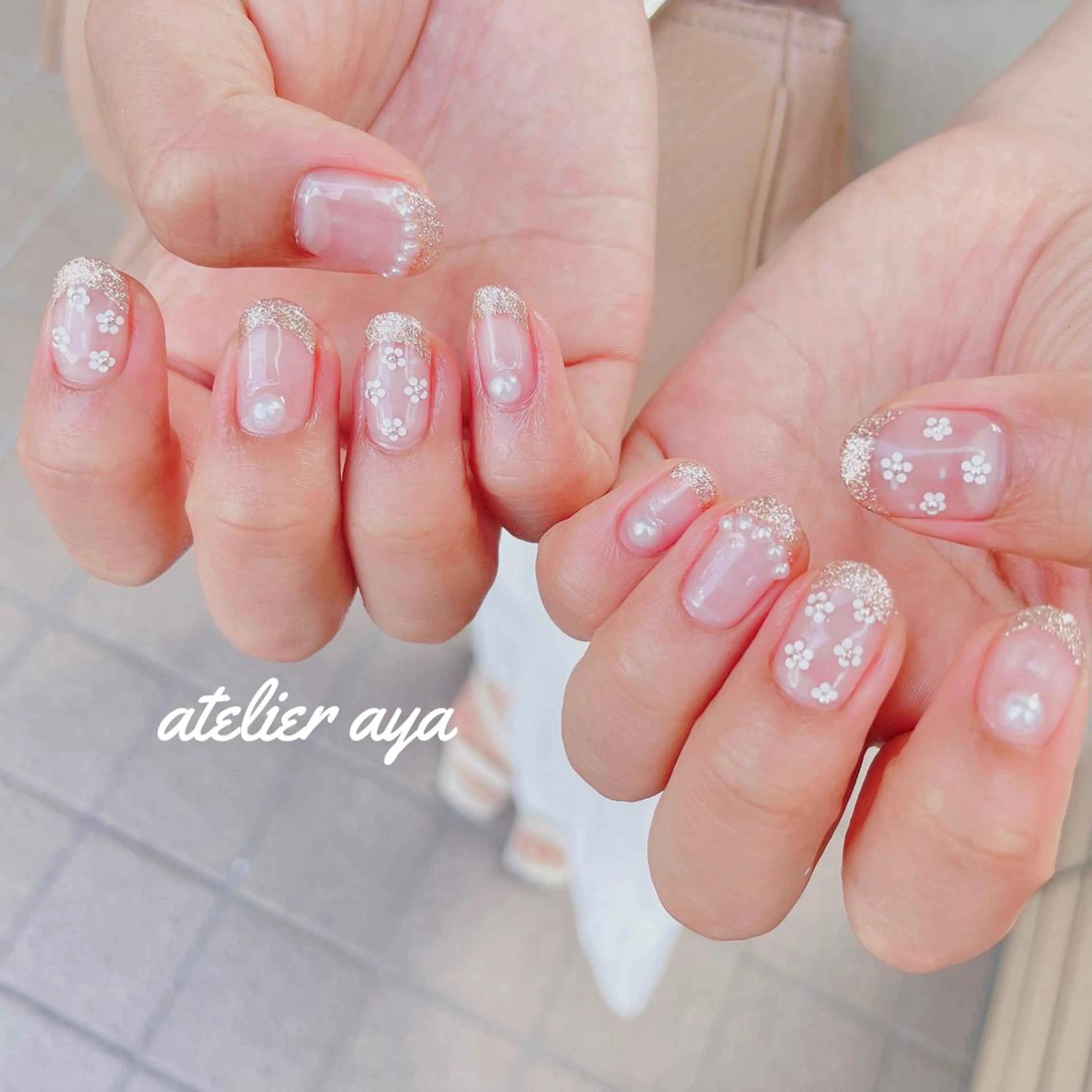 ネイル フレンチネイル 北名古屋♡ ayanaのネイルデザイン