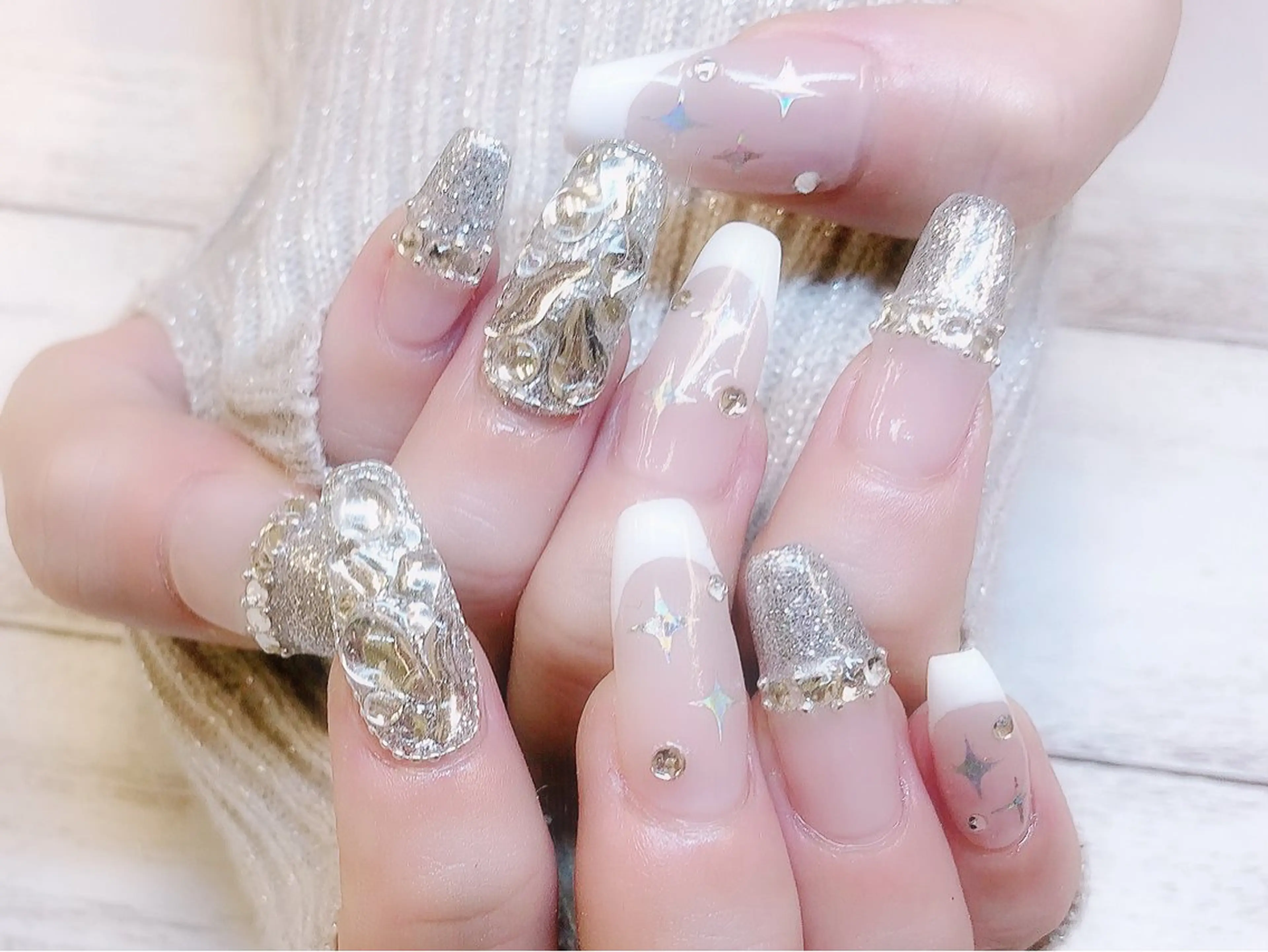 ネイル ハンドネイル Rグループ felizのネイルデザイン