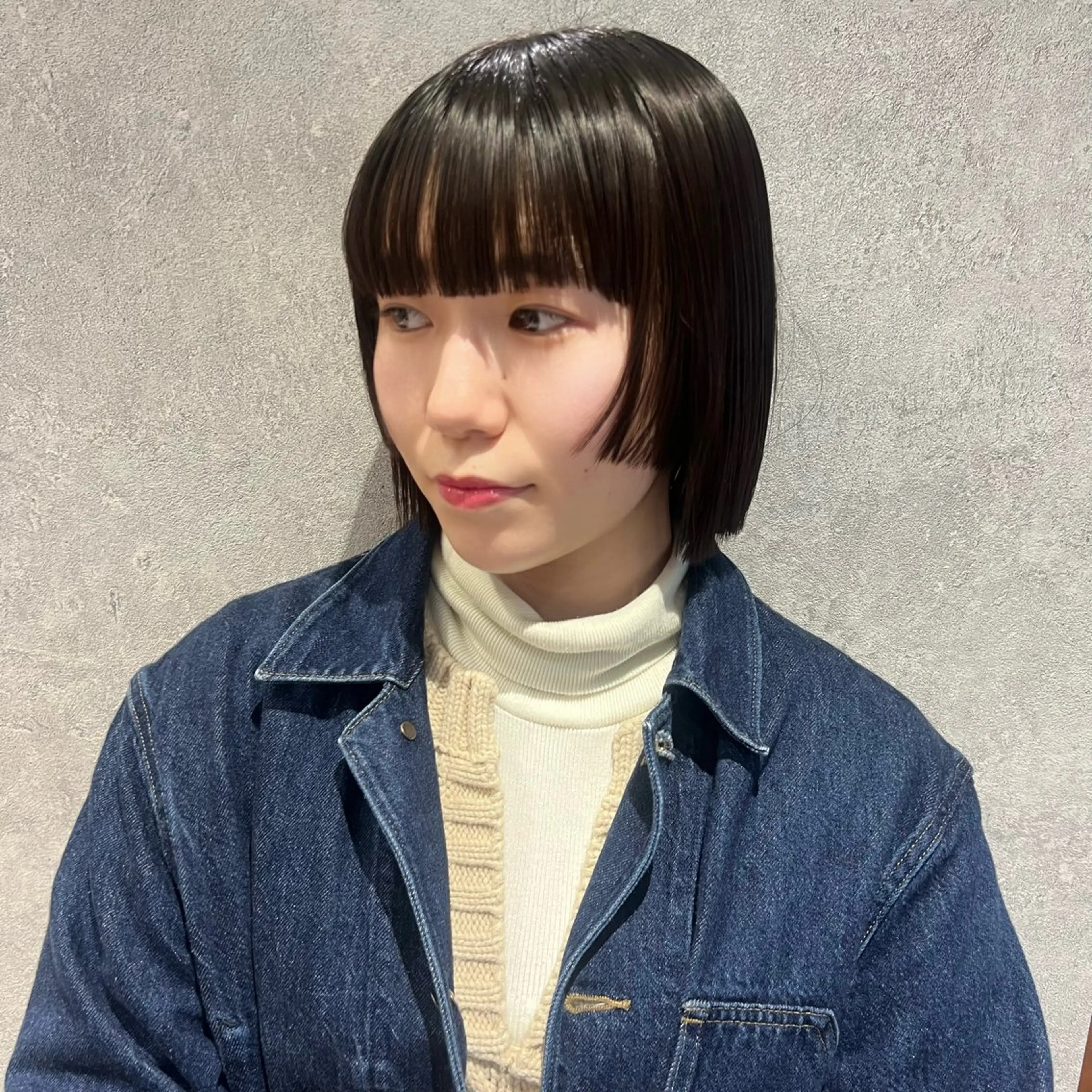 ショート ボブ カット ヘアカラー AI TOKYO　S所属・mizuki 【韓国レイヤー】のヘアスタイル