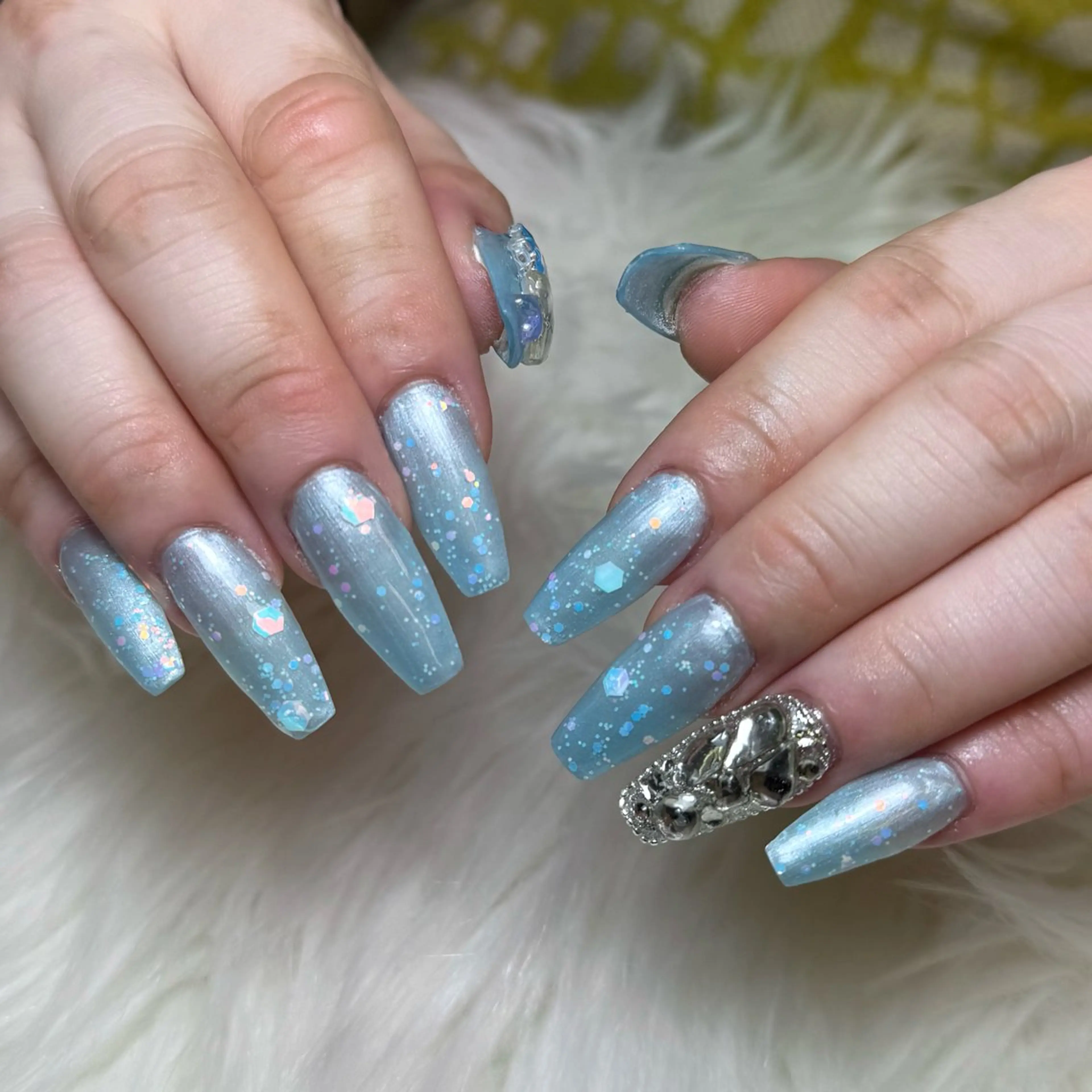 ネイル アートネイル スカルプネイル Nail Space BELIER所属・-belier- reinaのネイルデザイン