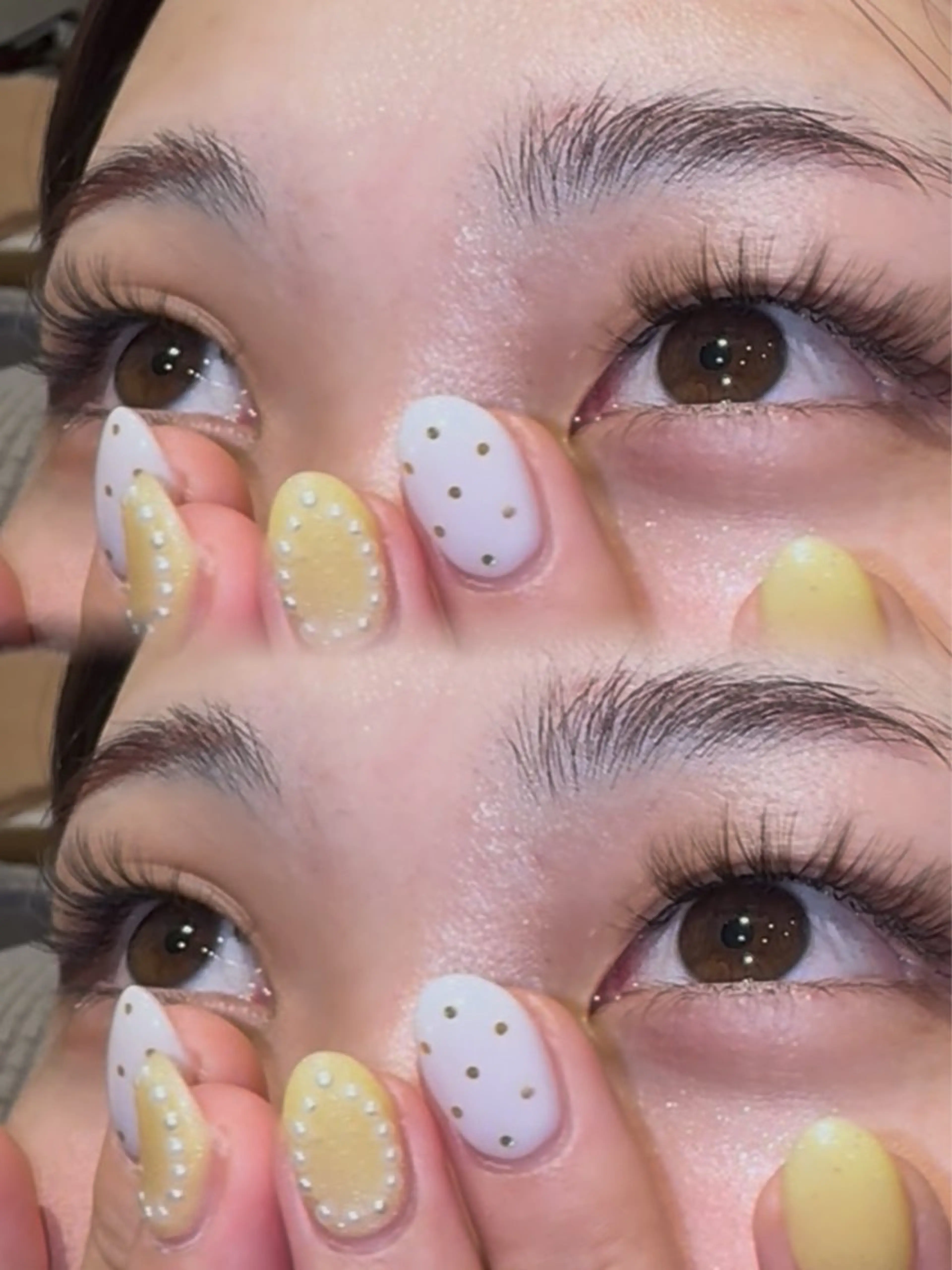 マツエク・マツパ ナチュラル ボリュームラッシュ マツエク vis a vis 本蓮沼店所属・渡部 かおりのマツエク・マツパデザイン