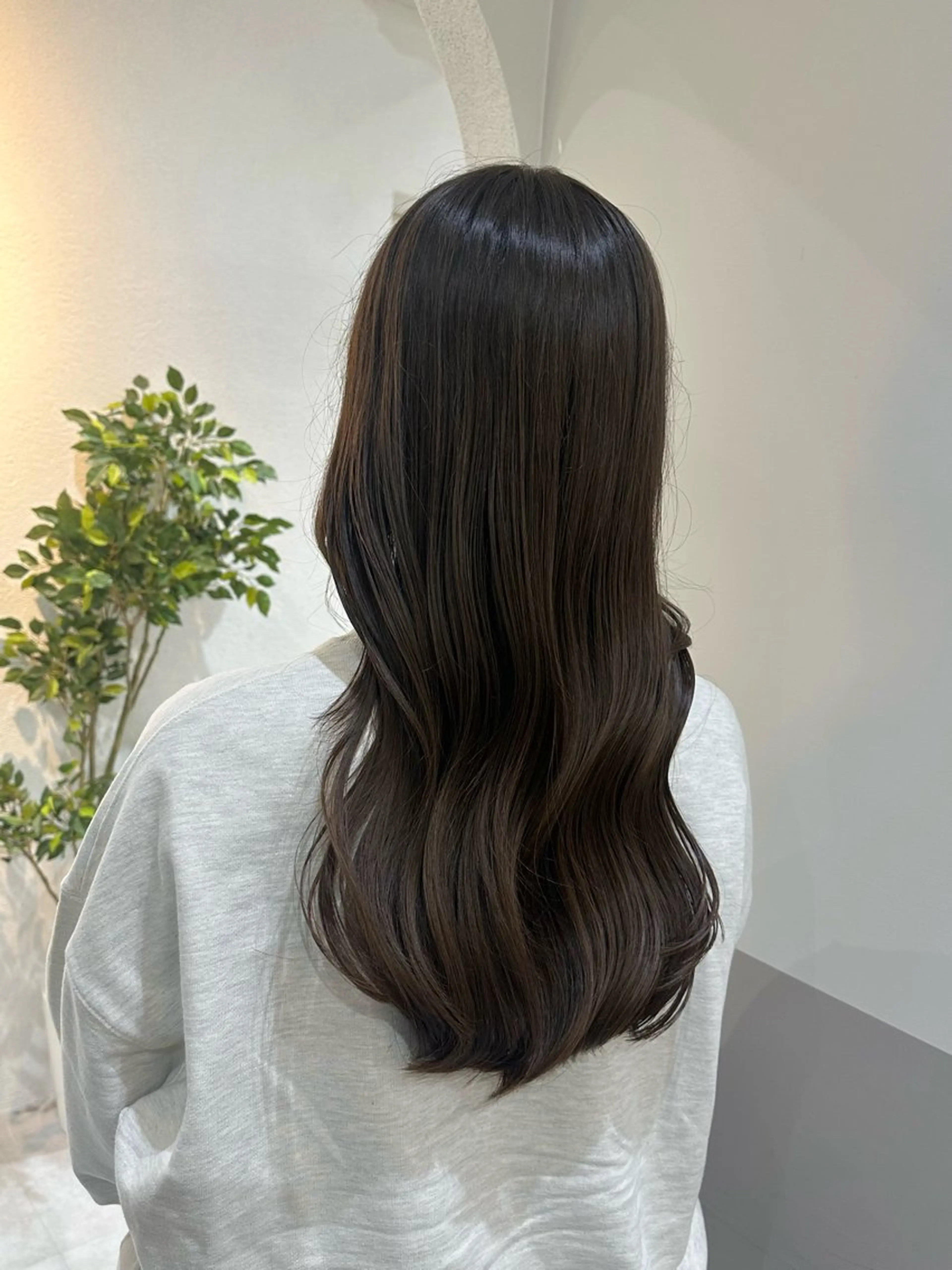 セミロング カラー カット ヘアカラー トリートメント 🪞個室サロン/韓国 艶髪/keito🪞のヘアスタイル