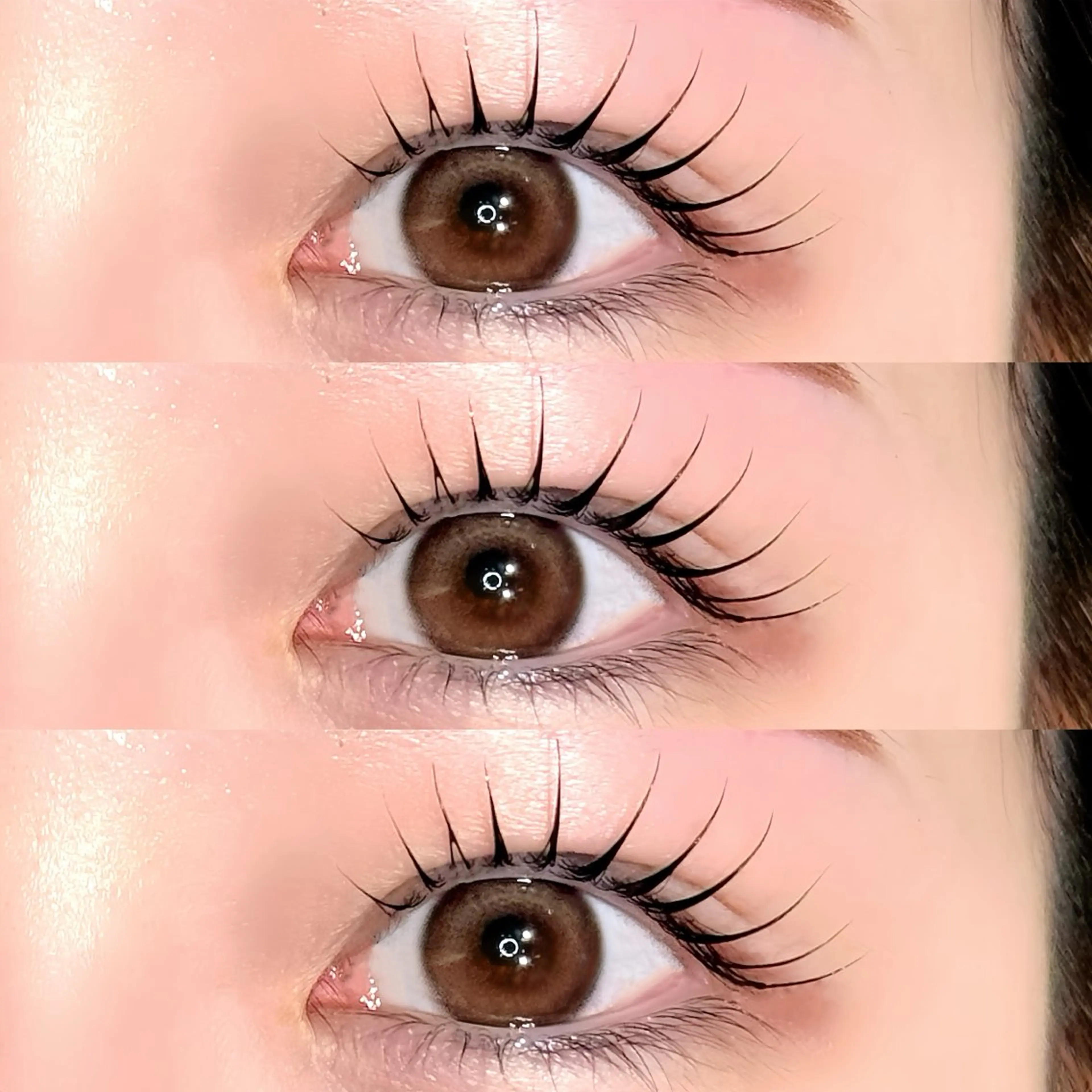 マツエク・マツパ マツパ NANAMI🖤 ‎のマツエク・マツパデザイン