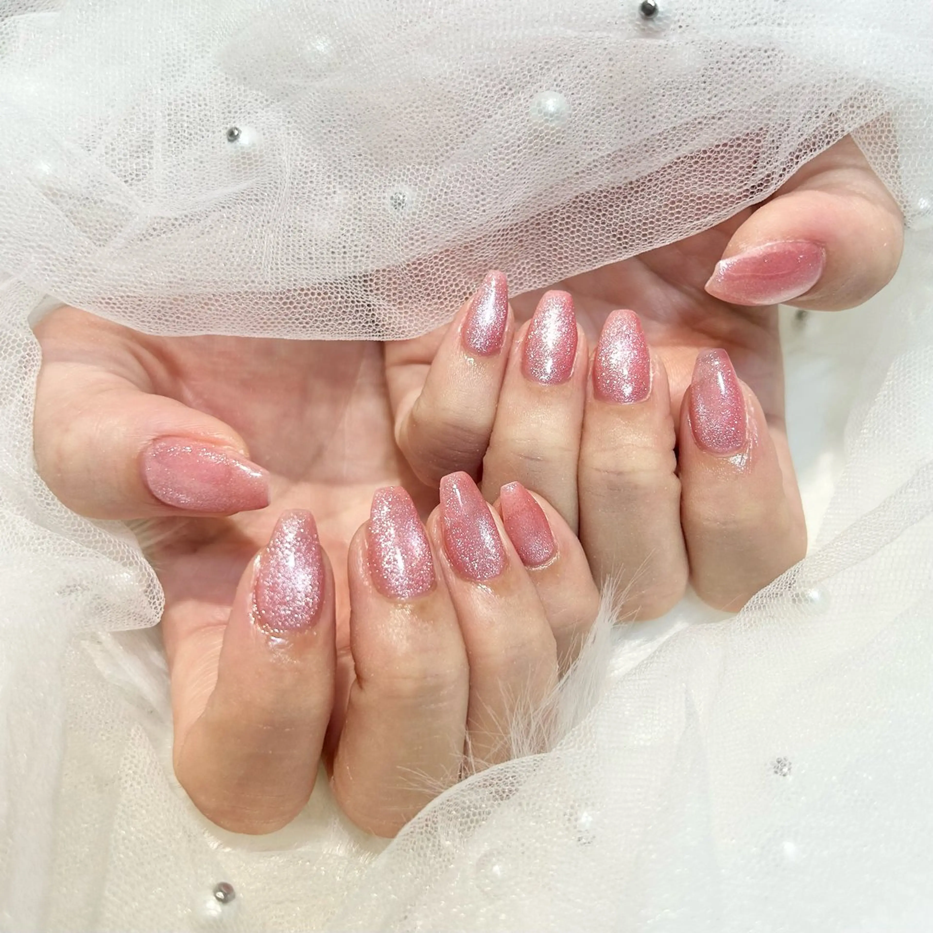 ネイル マグネットネイル ハンドネイル WISTERIA ayumiのネイルデザイン